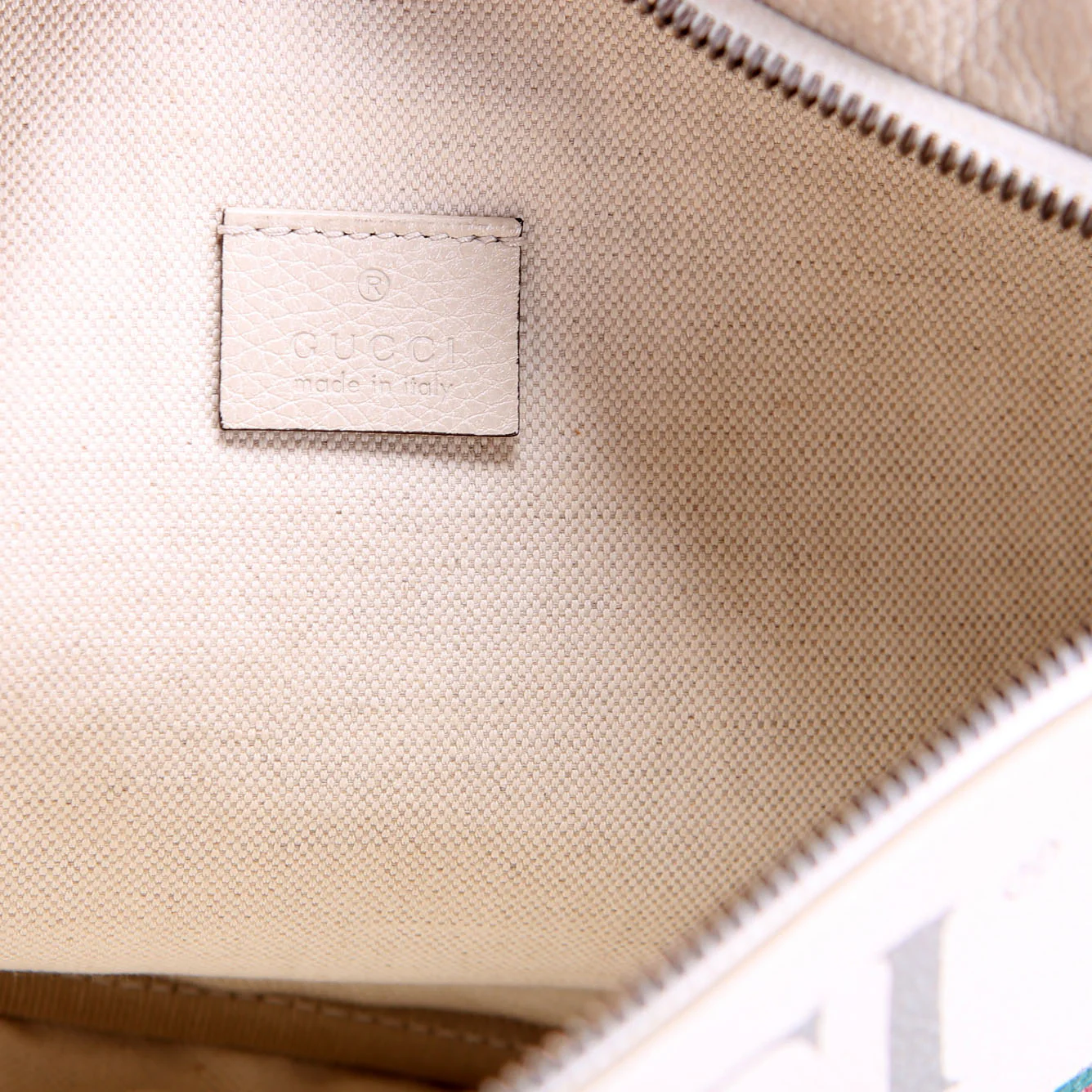 530412 Retro Belt Bag Medium Ivory - Image 9