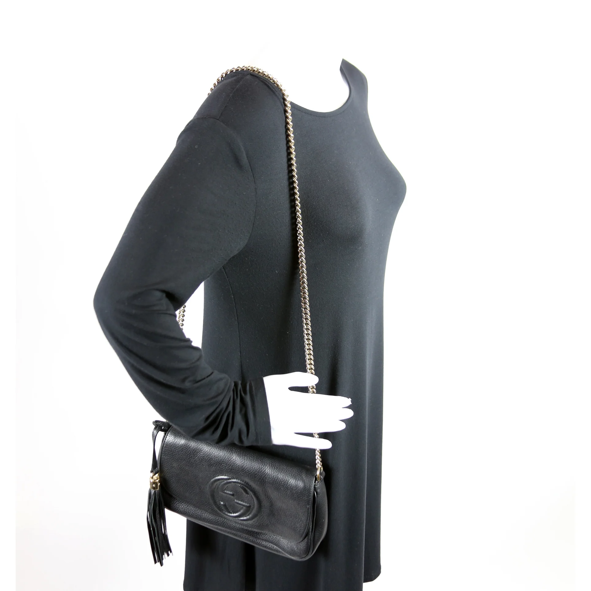 536224 Soho Chain Tassel Flap - Image 12