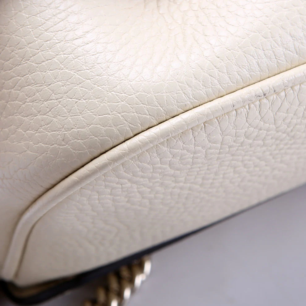 536224 Soho Chain Tassel Flap Cream - Image 7
