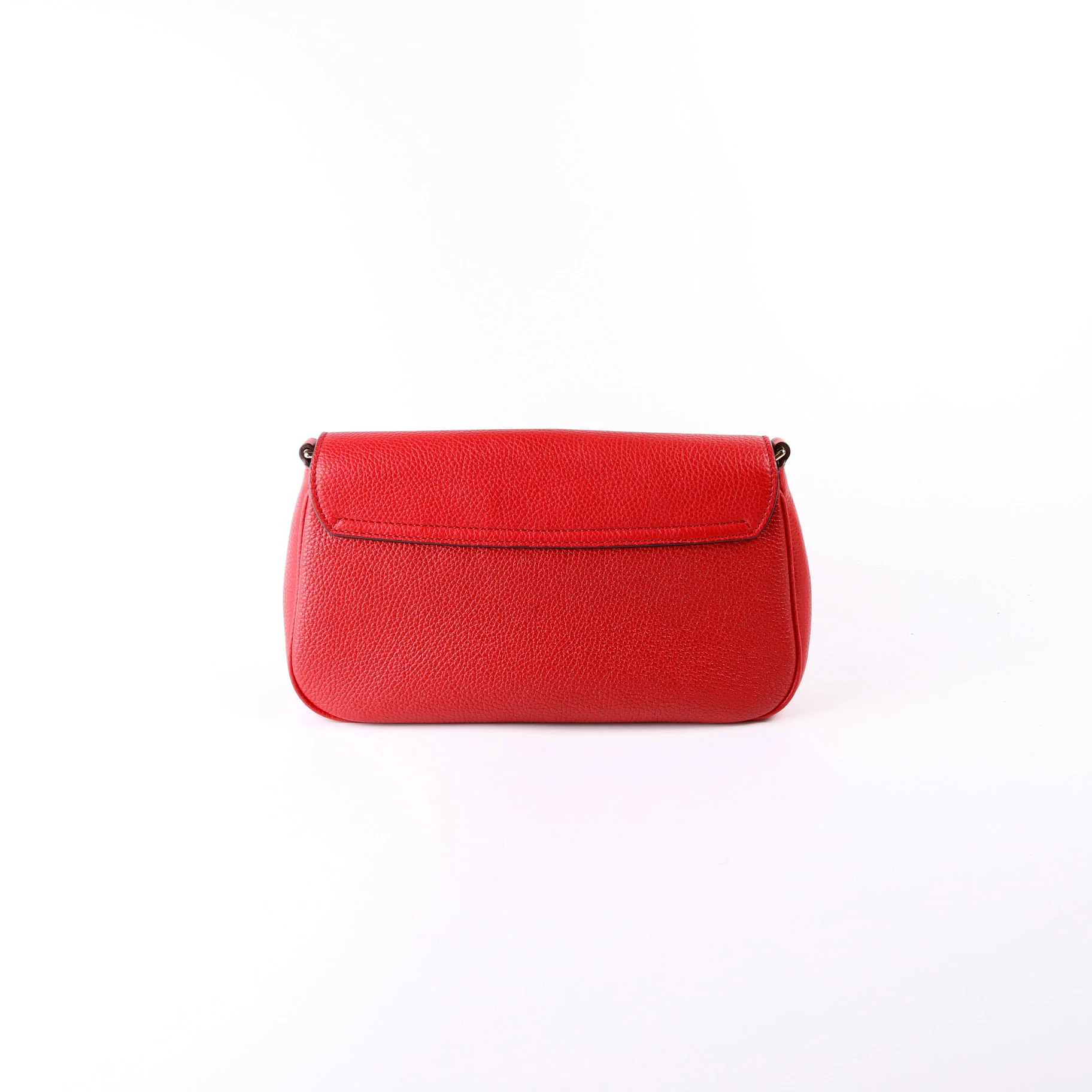 536224 Soho Chain Tassel Flap Red - Image 7