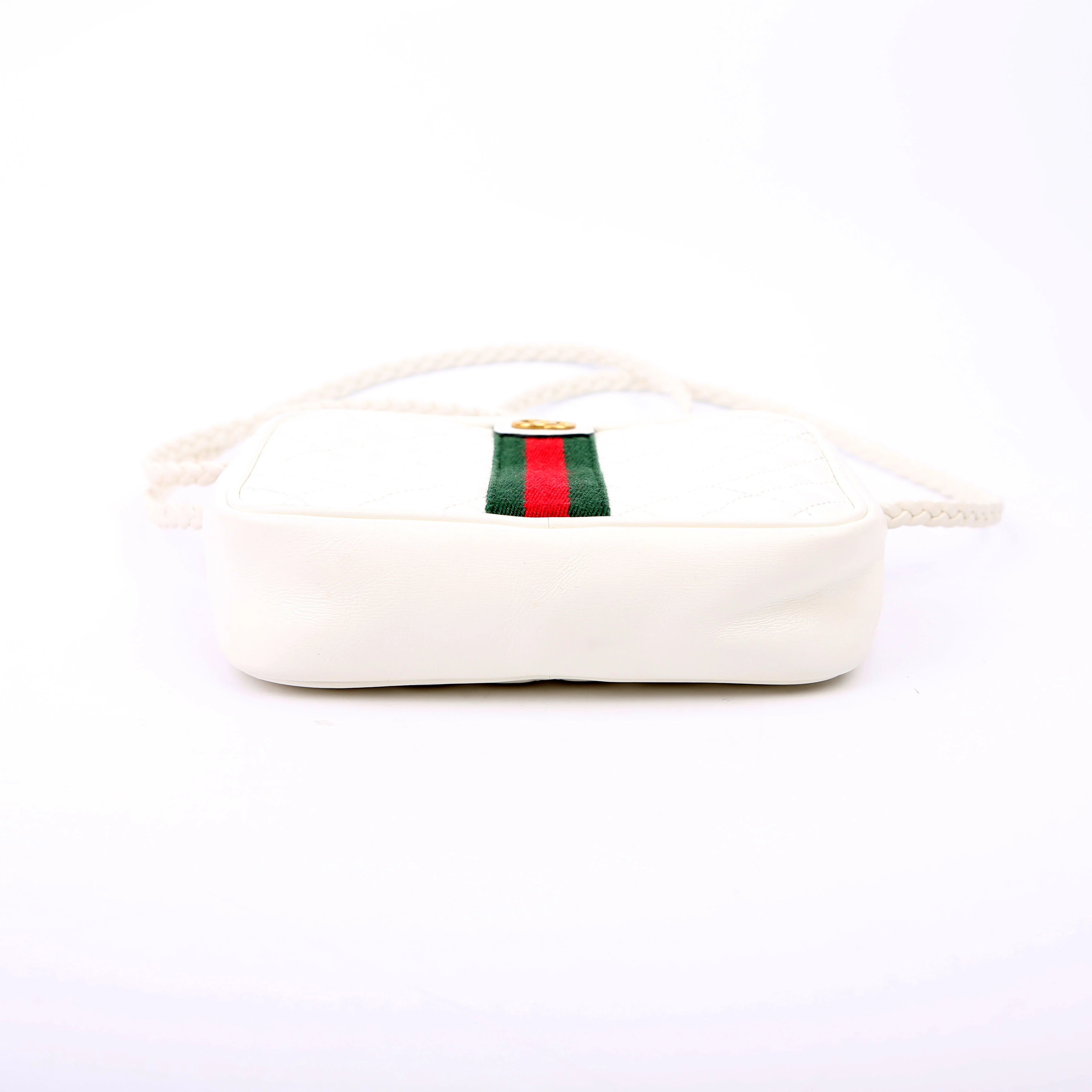 536441 Trapuntata Leather Mini White - Image 4