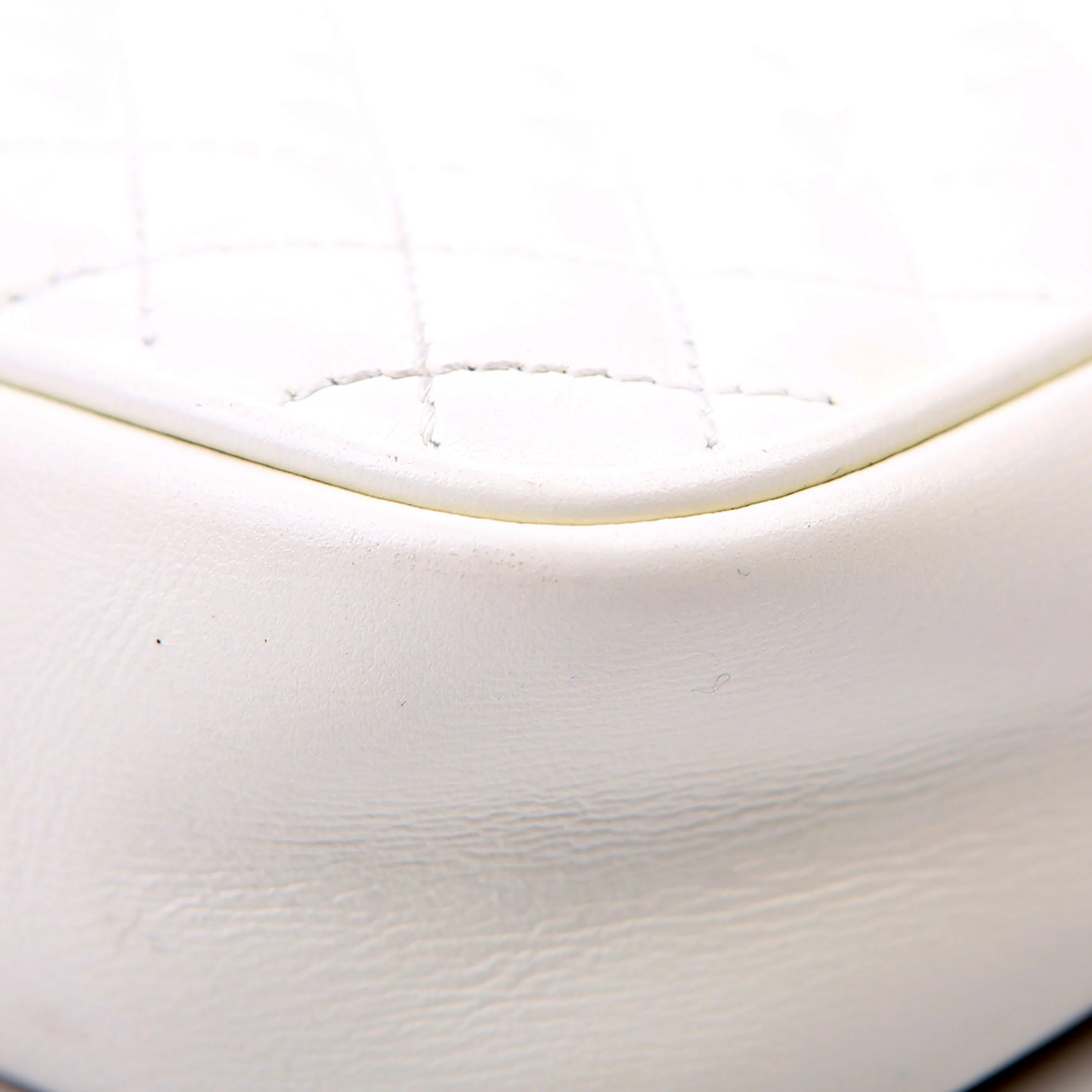 536441 Trapuntata Leather Mini White - Image 8