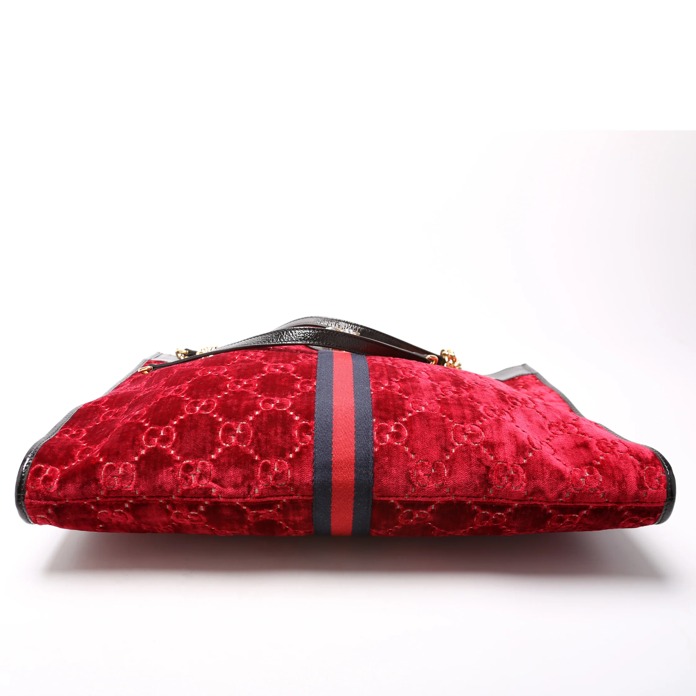 537219 GG Velvet Rajah Tote - Image 4