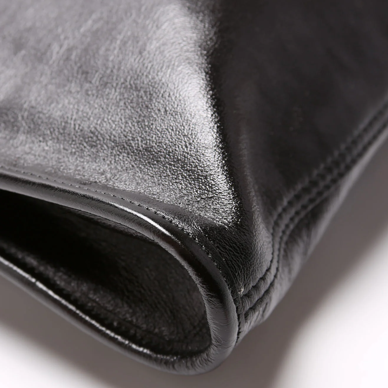537219 Rajah Tote Leather Black - Image 5