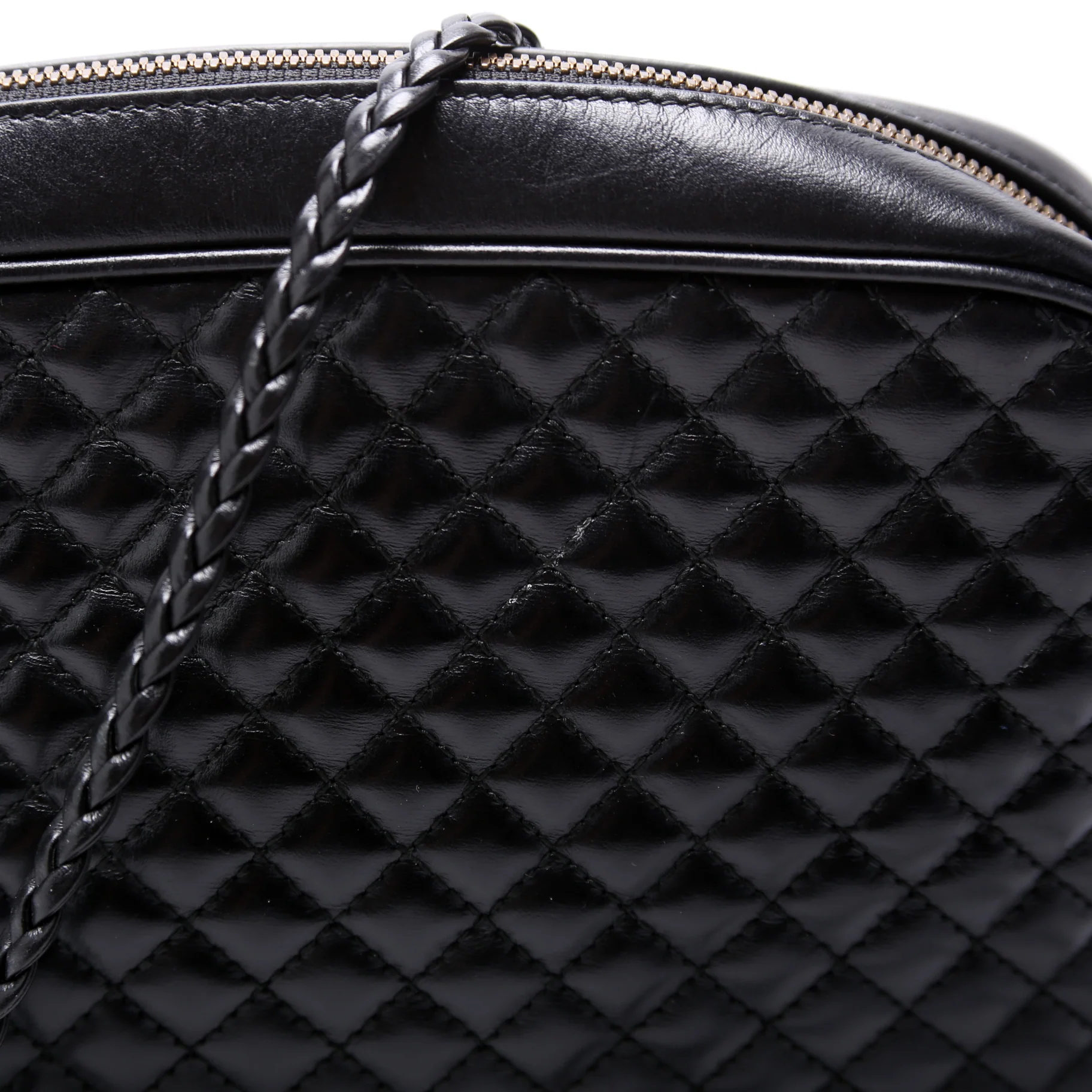 541051 Trapuntata Leather Small Black - Image 5