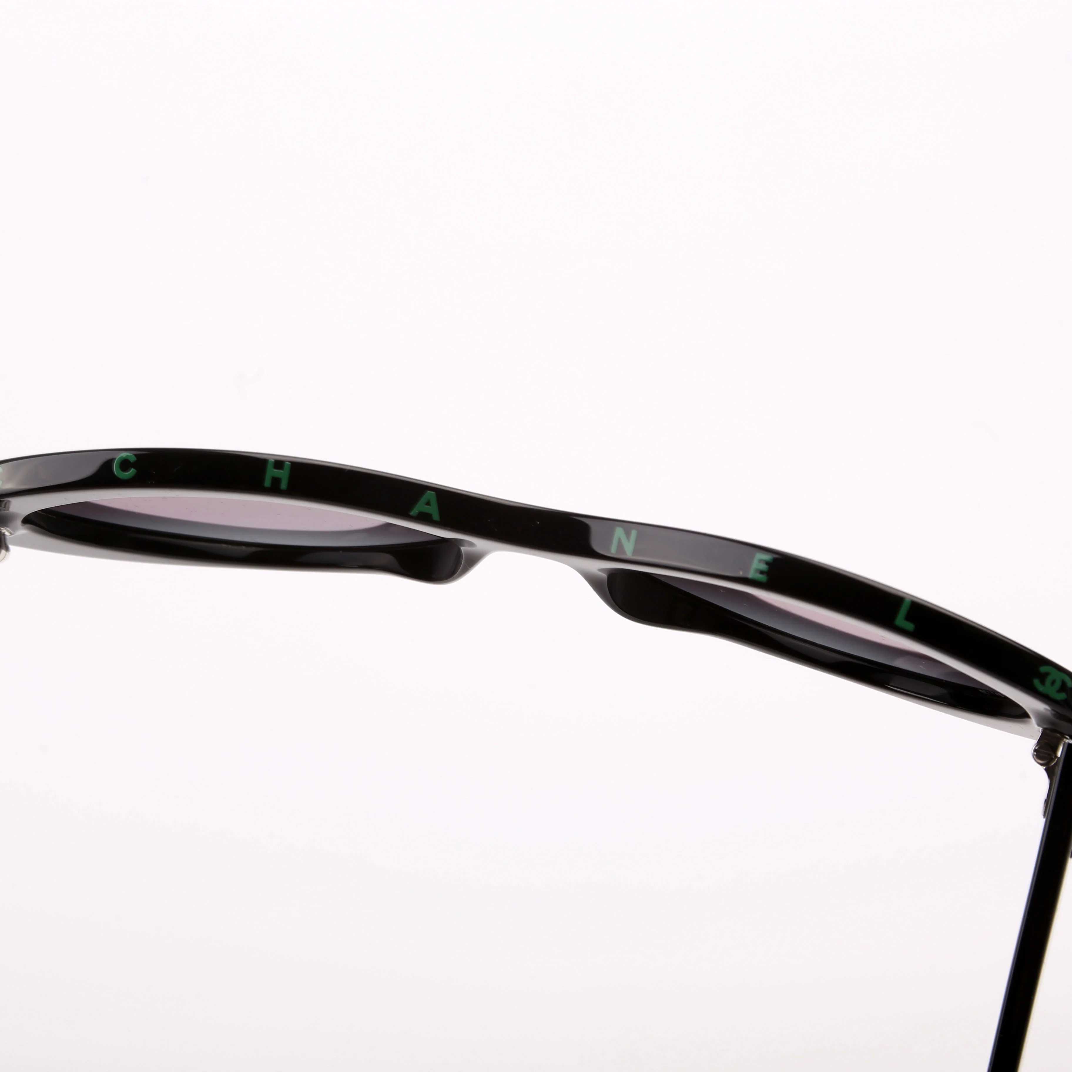 5416 Oval Acetate Polarized Sunglasses Black - Image 7
