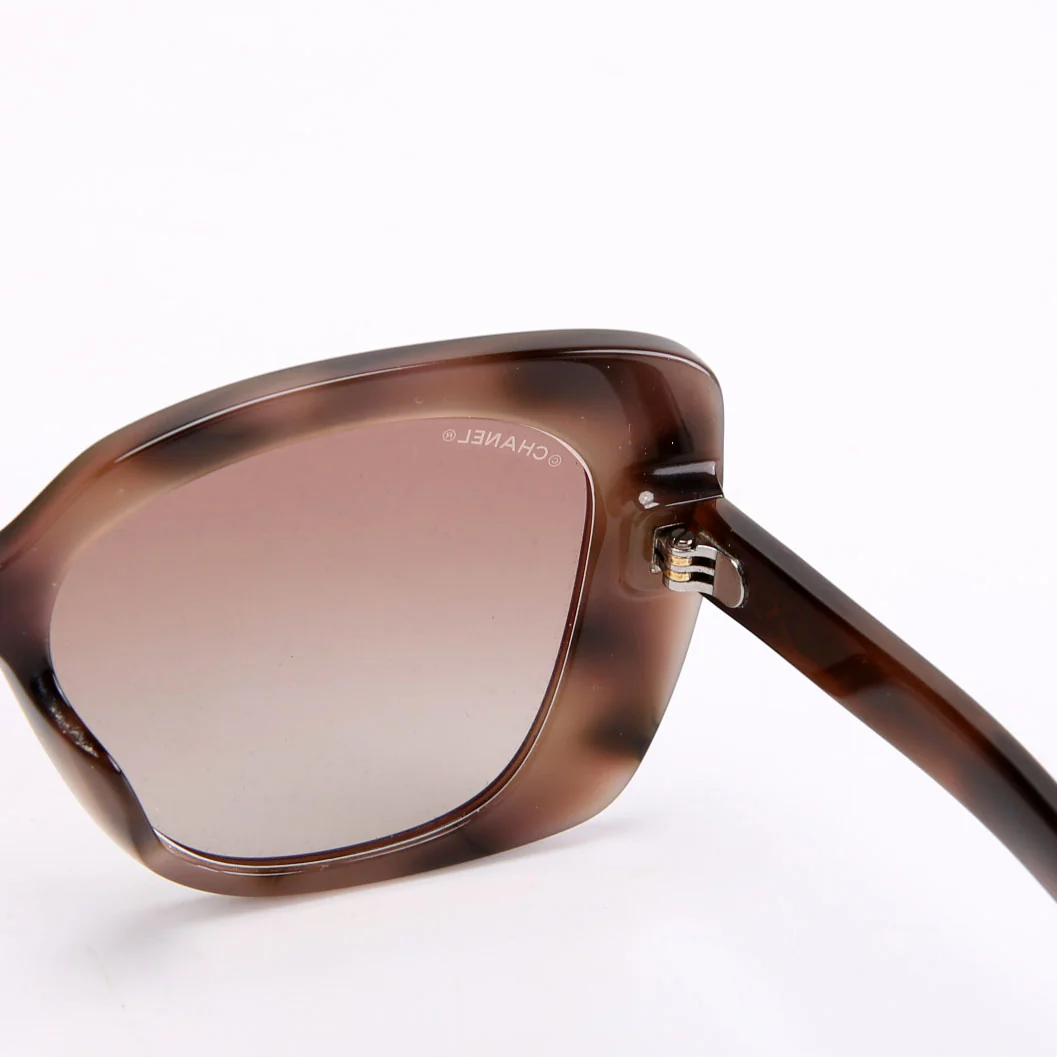 5422-B-A Square Brown Sunglasess - Image 5