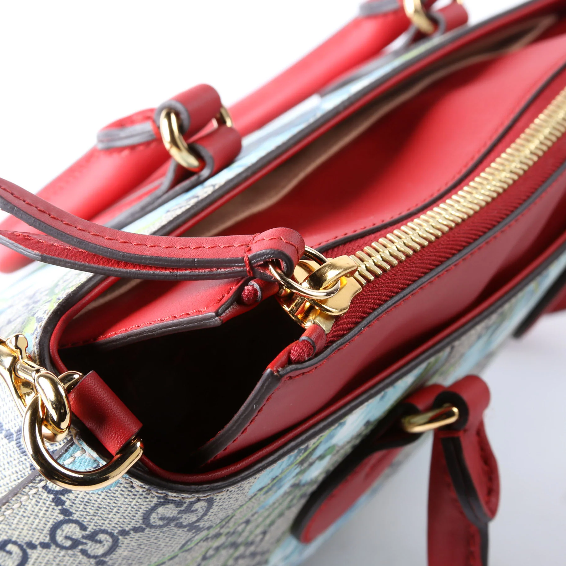 546316 GG Blooms Medium Zip Tote - Image 6