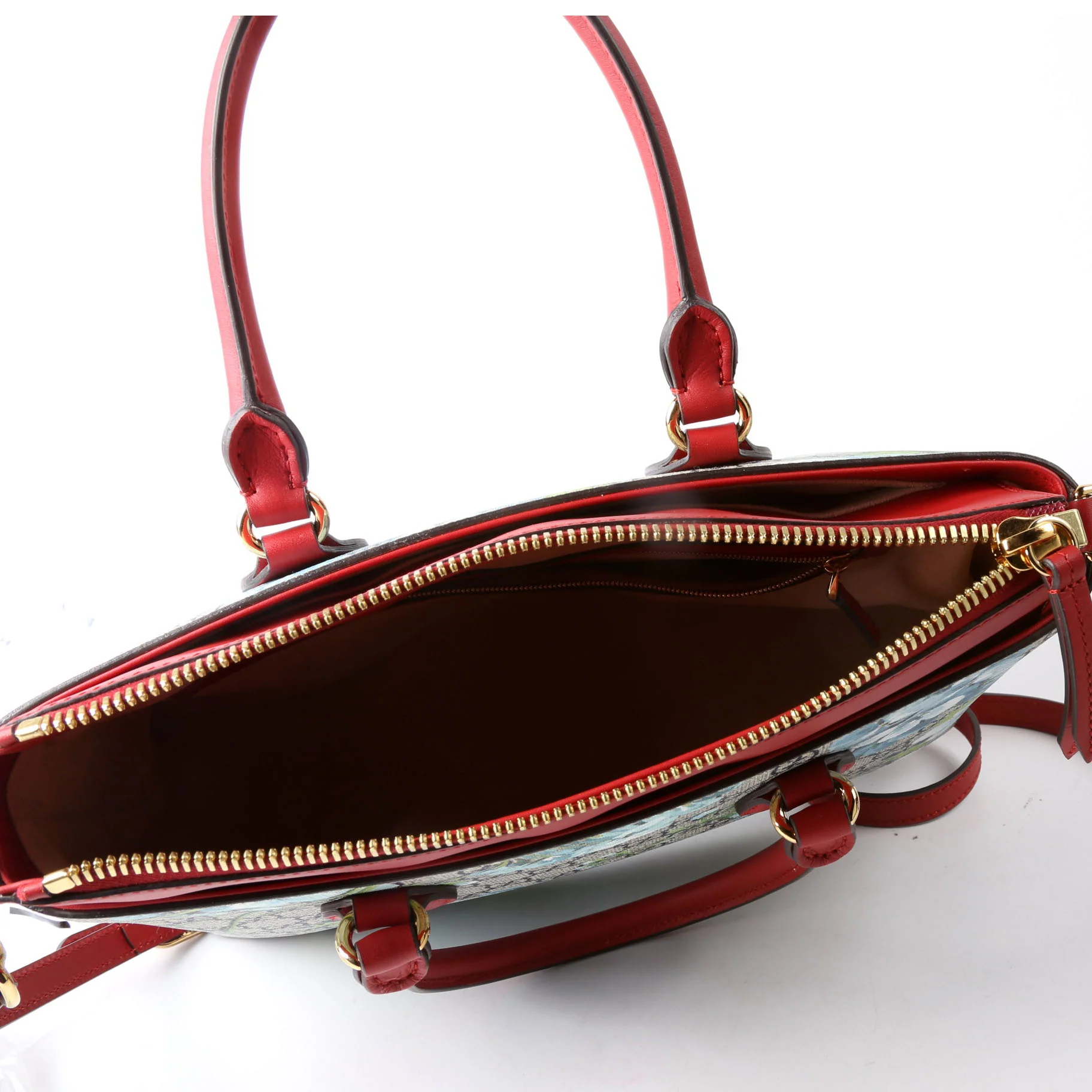 546316 GG Blooms Medium Zip Tote - Image 8