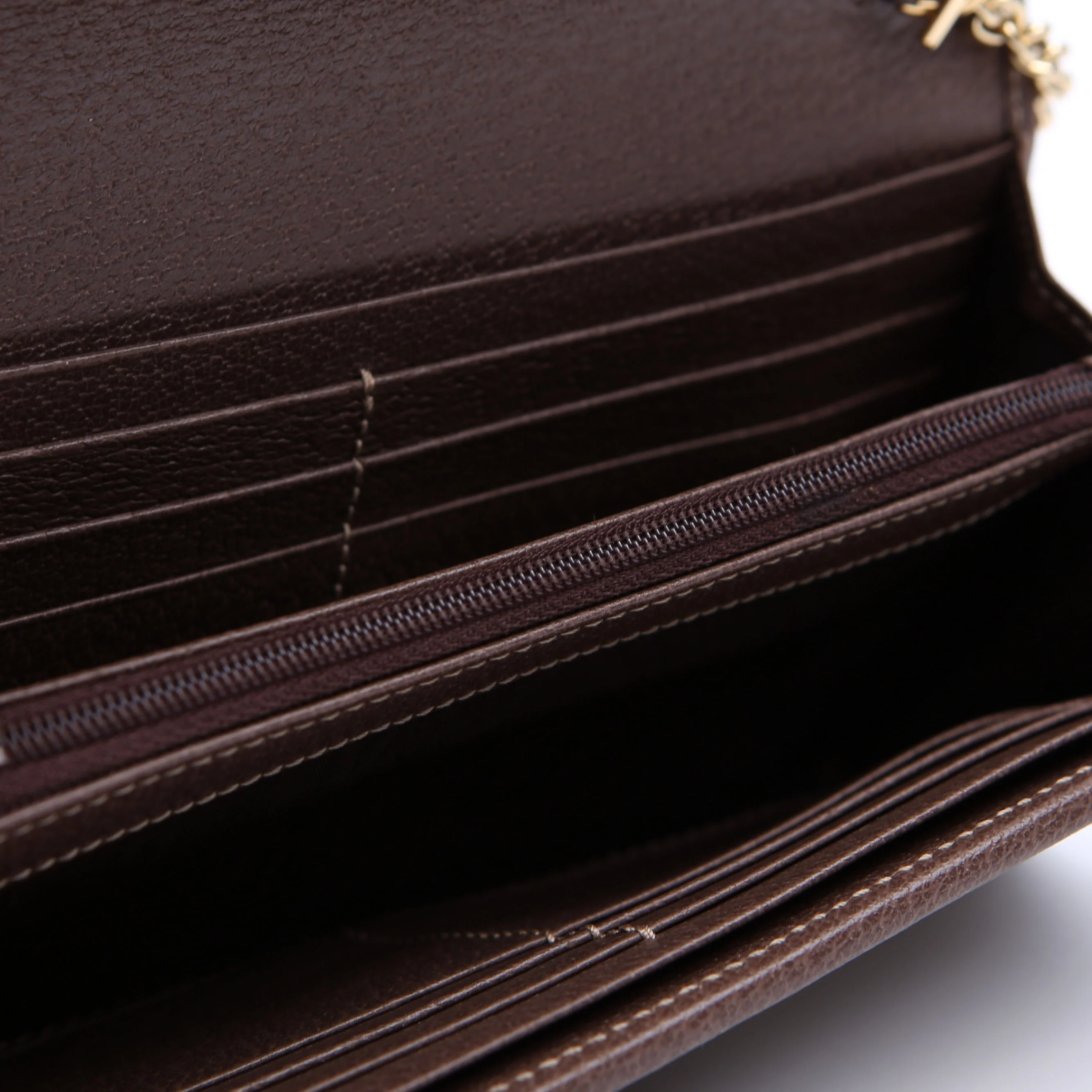 546592 Ophidia GG Supreme Chain Wallet Brown - Image 12