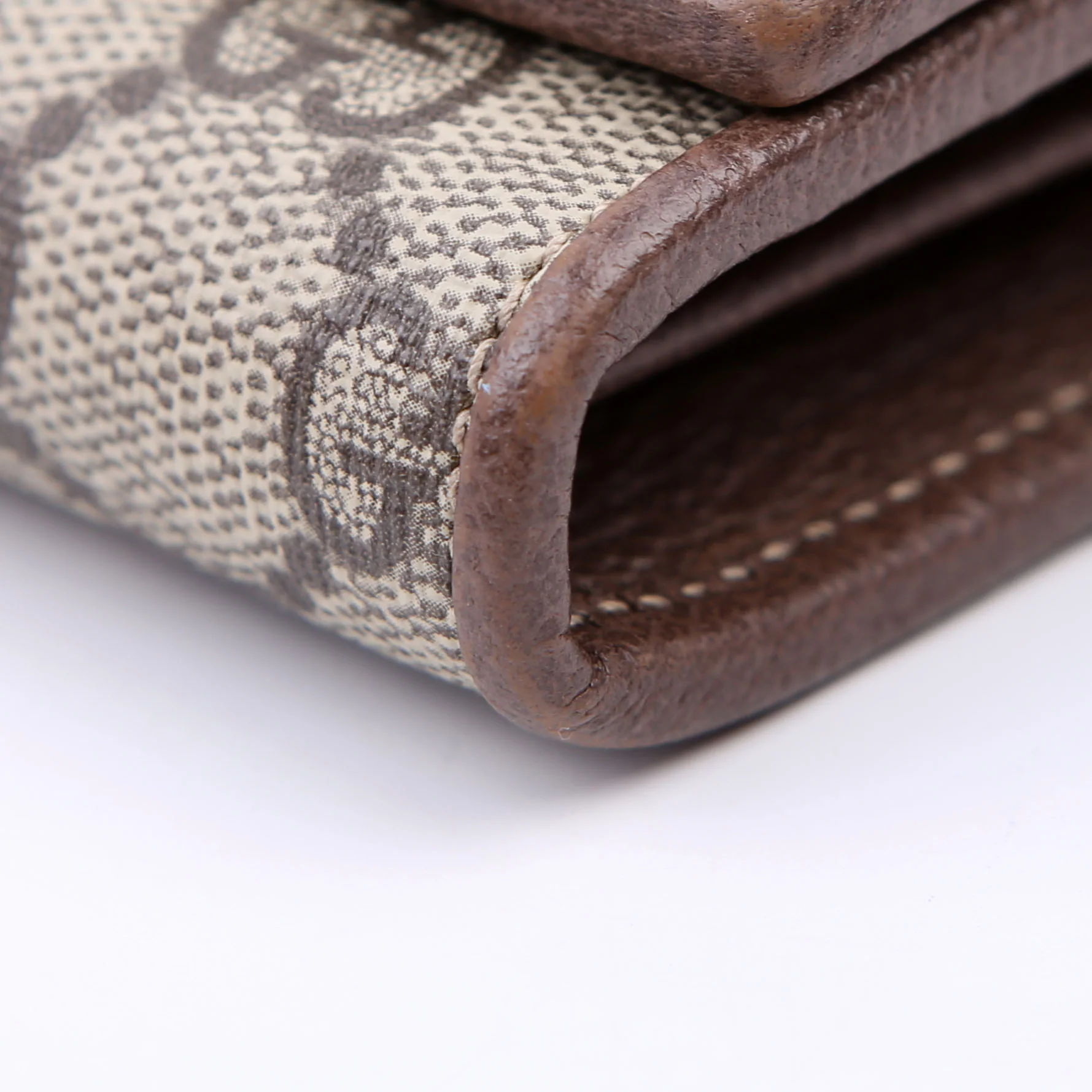 546592 Ophidia GG Supreme Chain Wallet Brown - Image 6