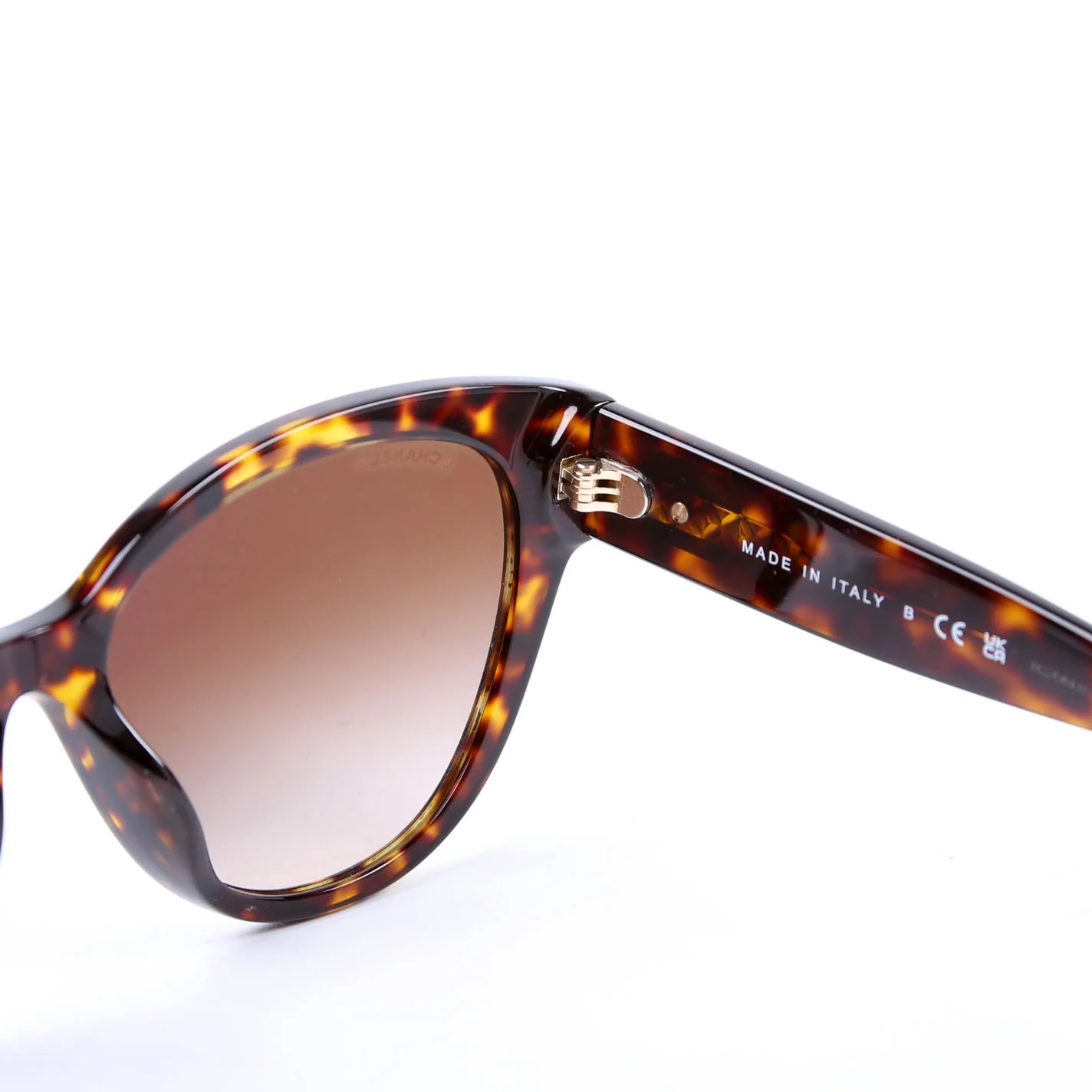 5477 CC Cat Eye Sunglasses Brown - Image 7