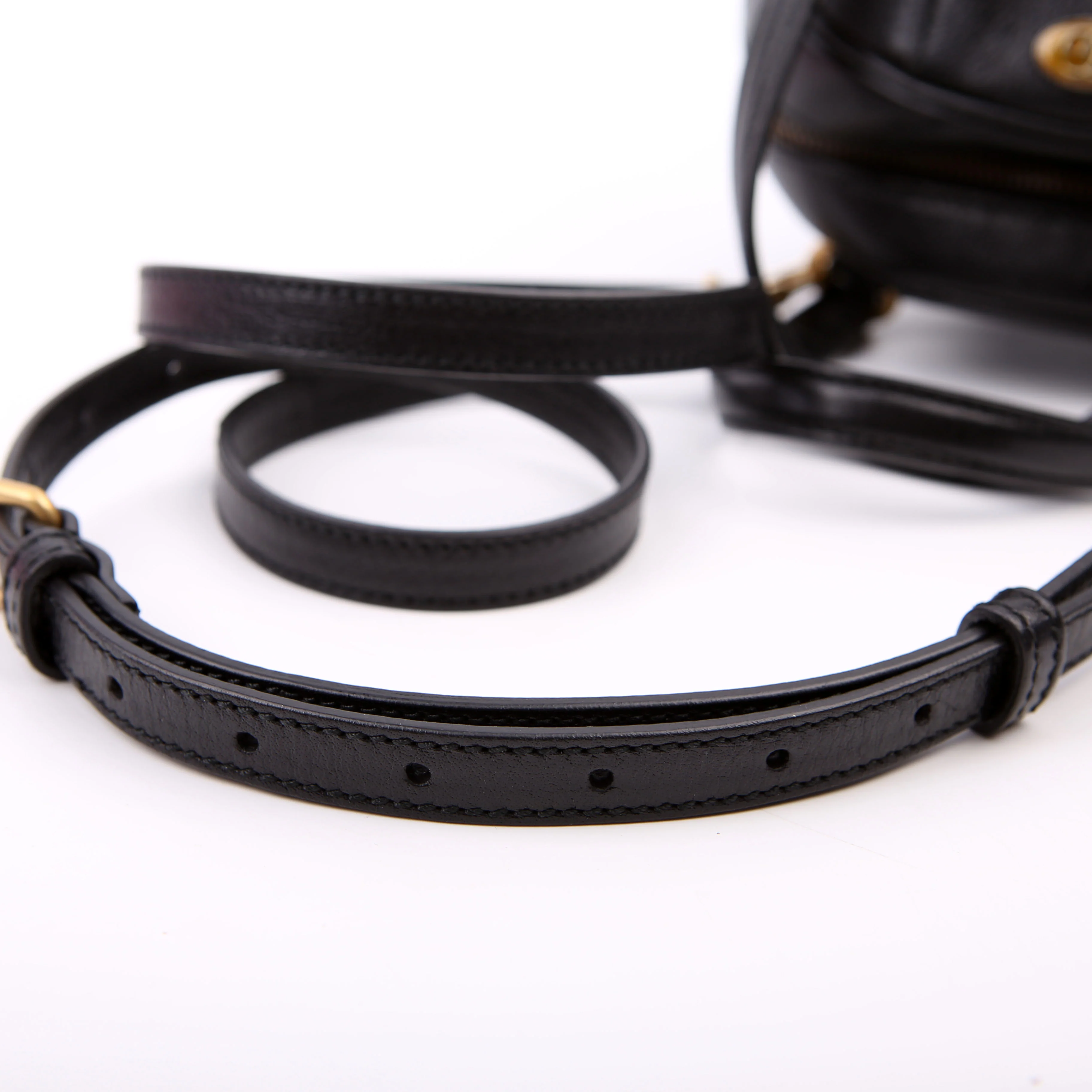 547855 Tifosa Basketball Mini Shoulder Bag Black - Image 10