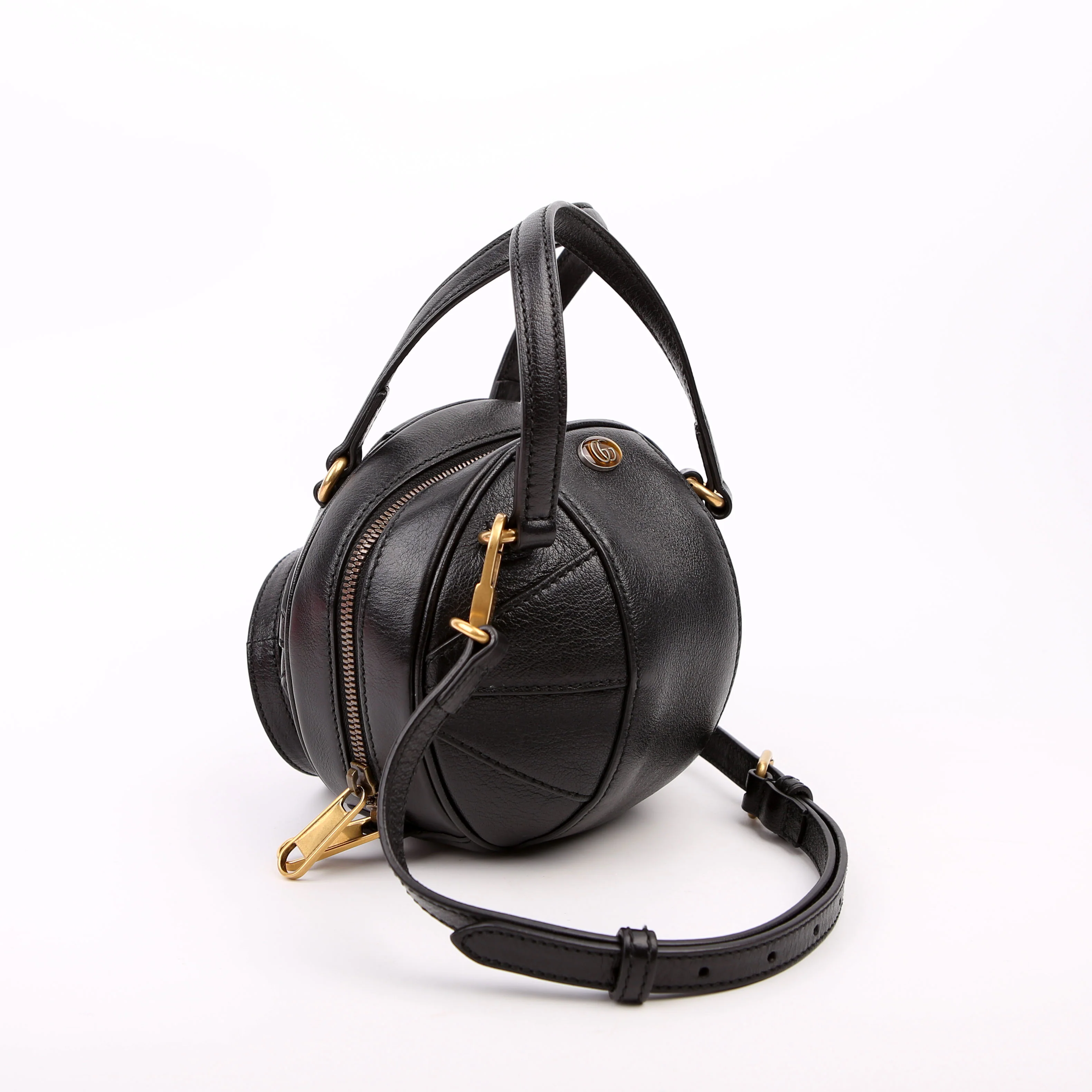 547855 Tifosa Basketball Mini Shoulder Bag Black - Image 2