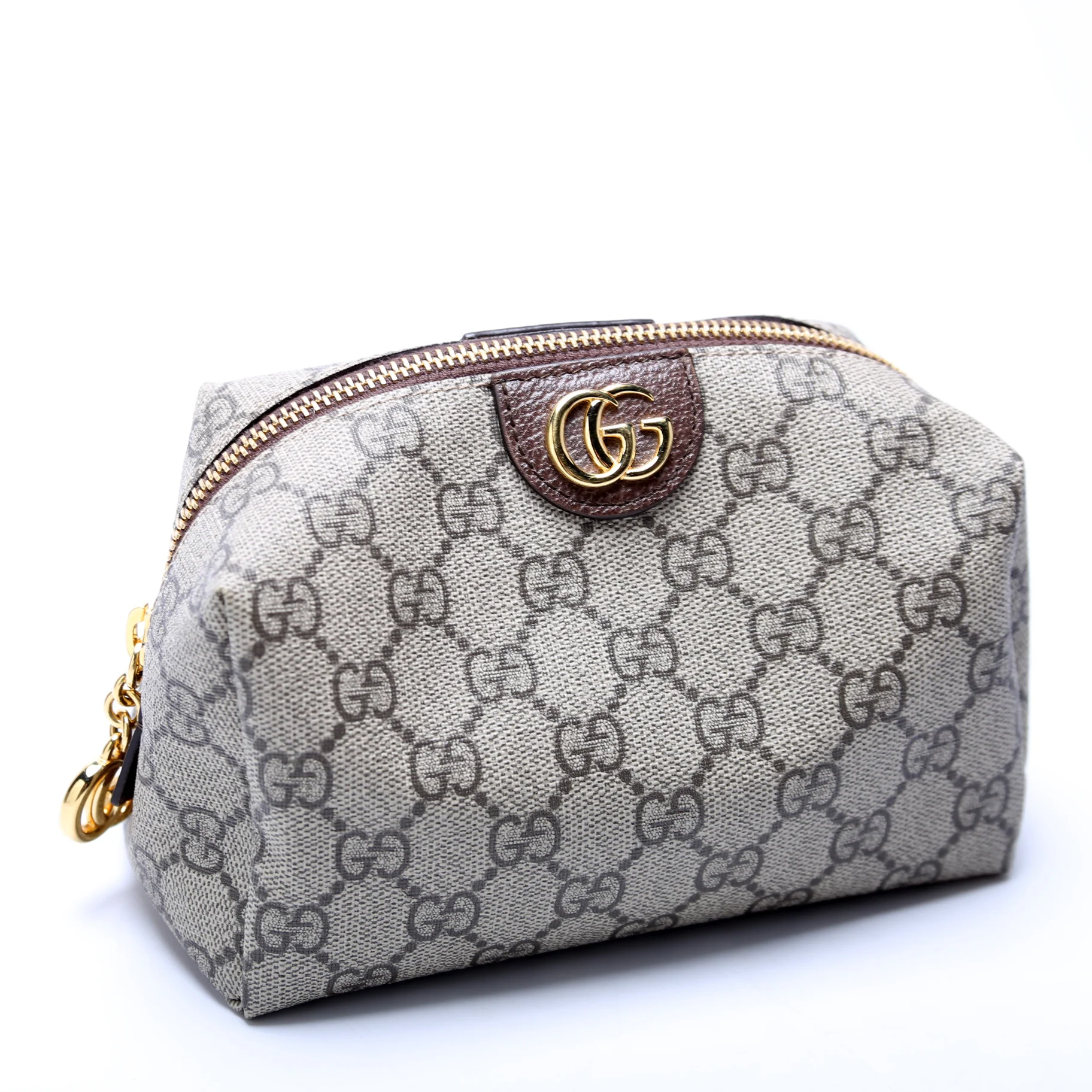 548393 Ophidia GG Cosmetic Case Brown - Image 2