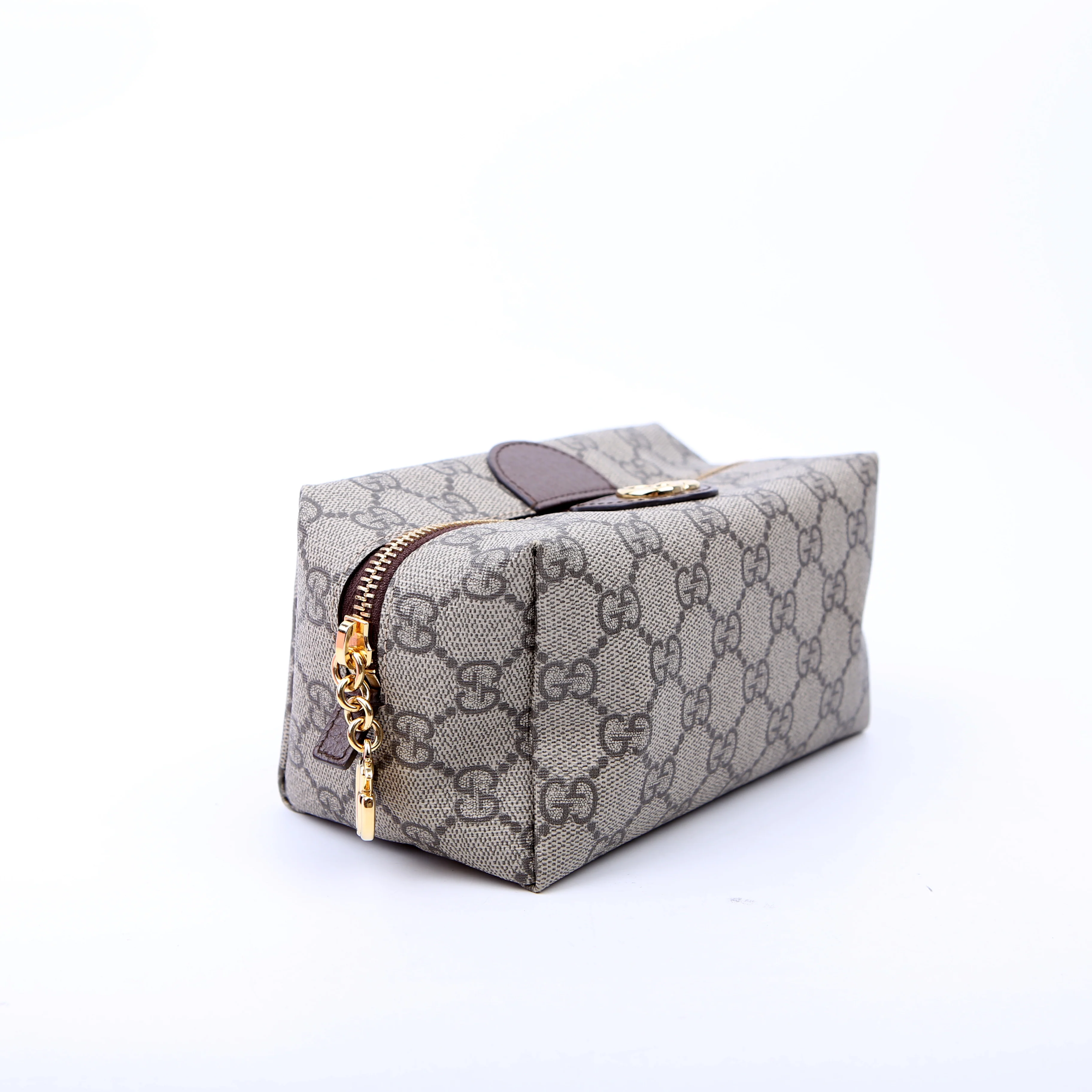 548393 Ophidia GG Cosmetic Case Tan - Image 2