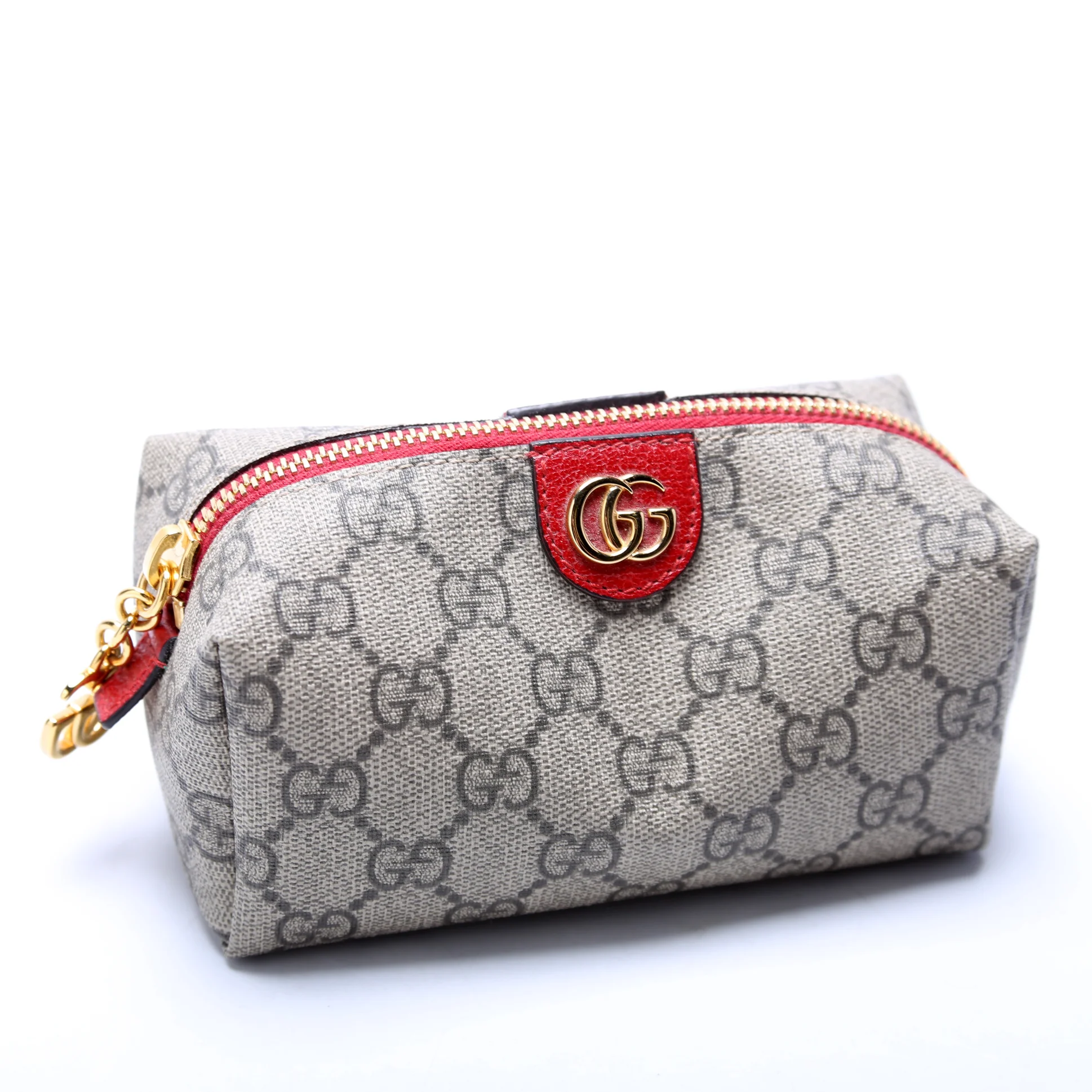 548394 Soft GG Supreme Ophidia Small Cosmetic Case Red - Image 2