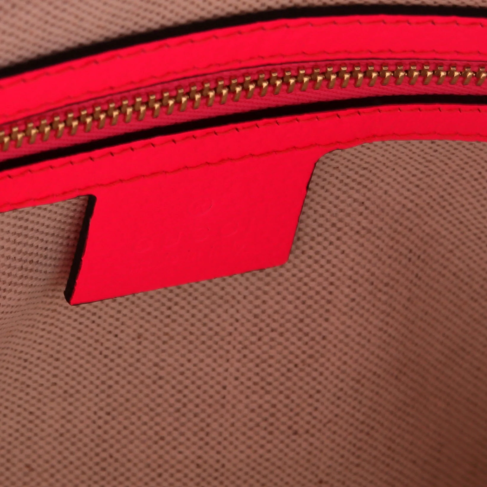 550147 Flora Canvas Crossbody Pink - Image 13