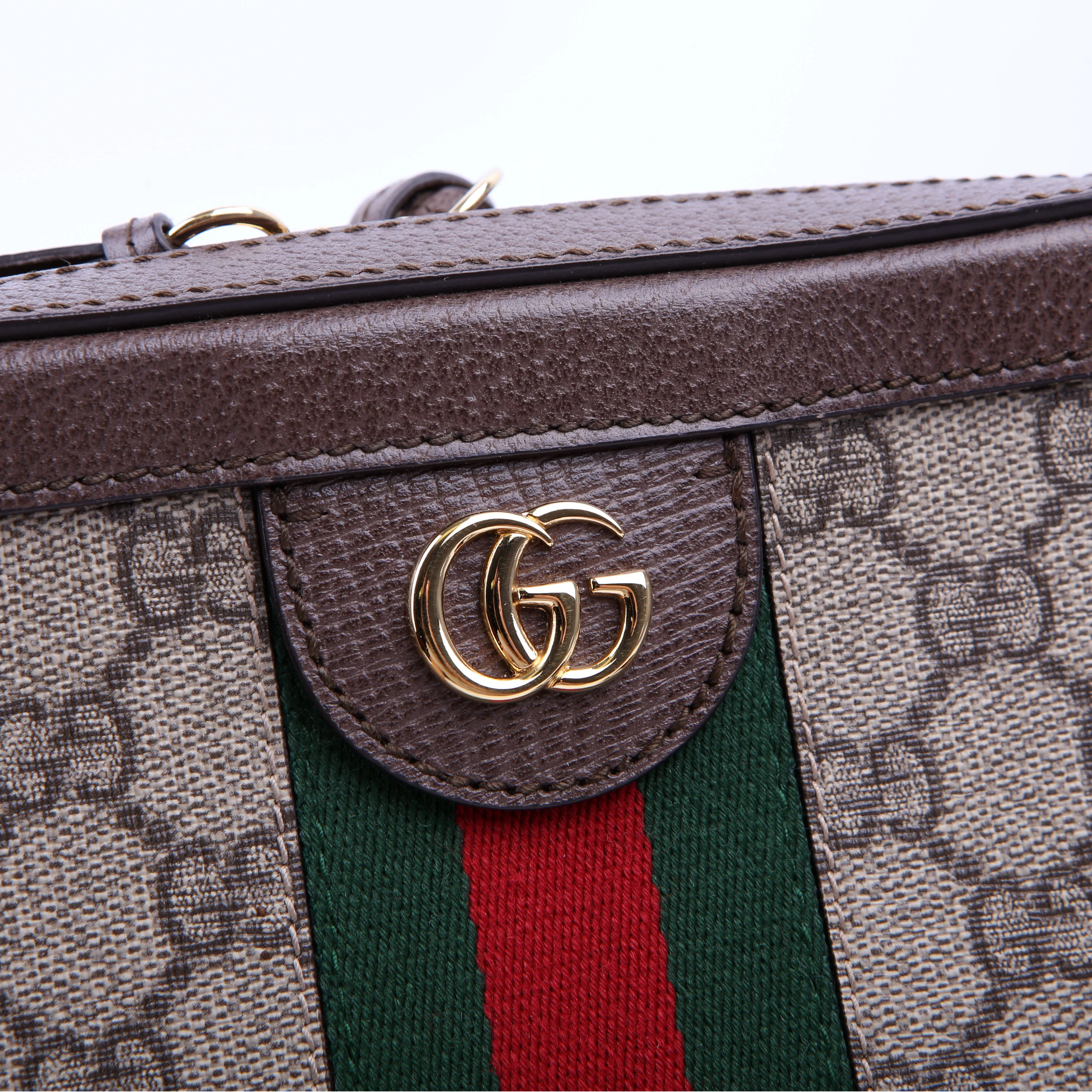 550622 Ophidia GG Small Shoulder Bag Brown - Image 8