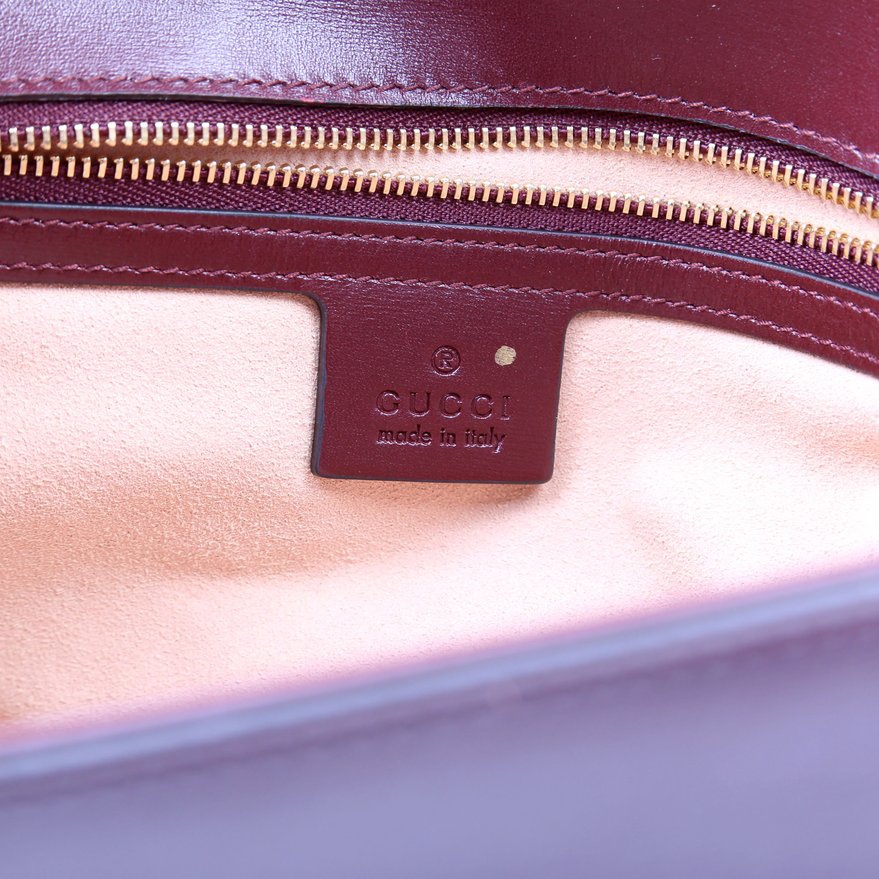 551522 Rajah Medium Broadway Clutch Maroon - Image 8
