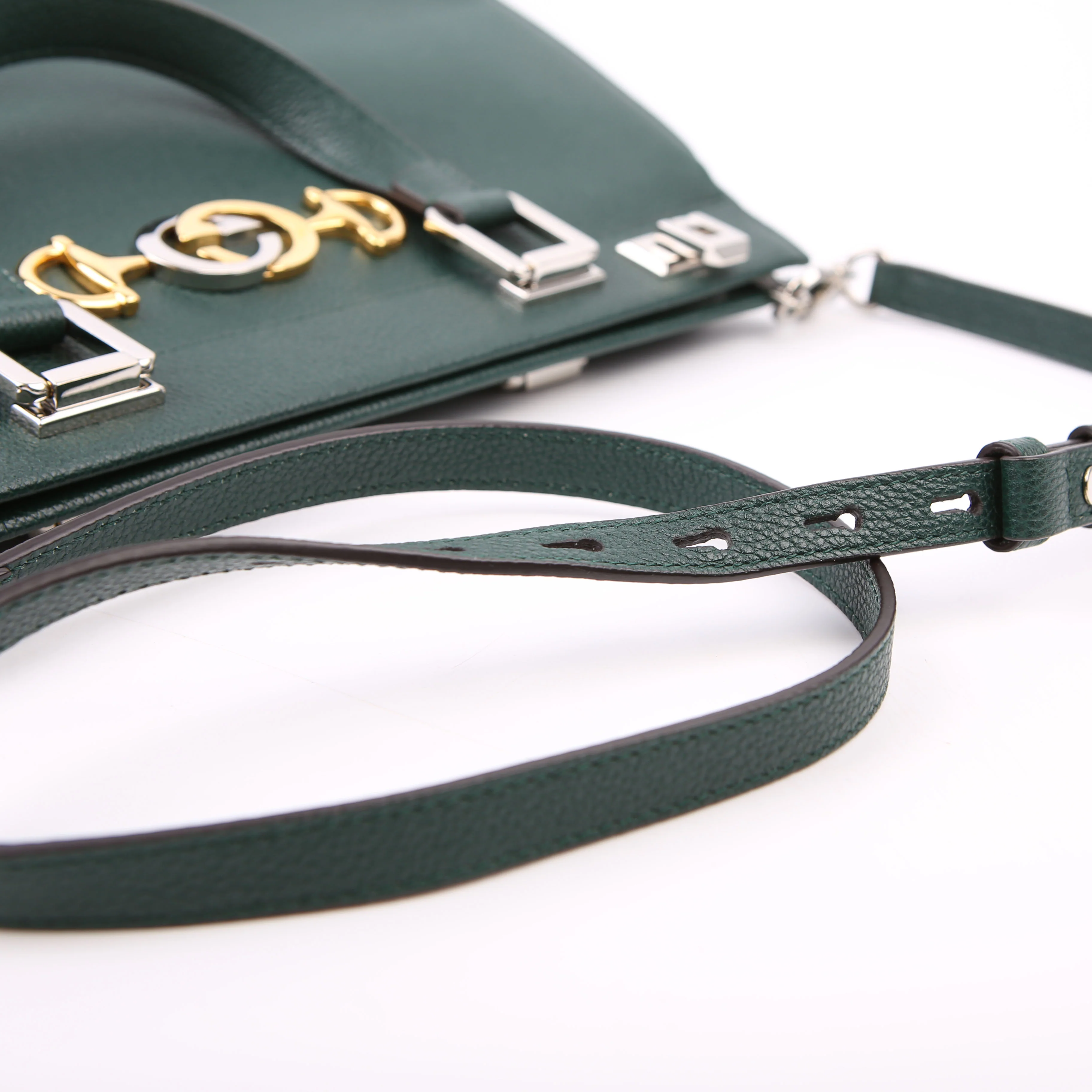 564714 Zumi Top Handle Medium Green - Image 12