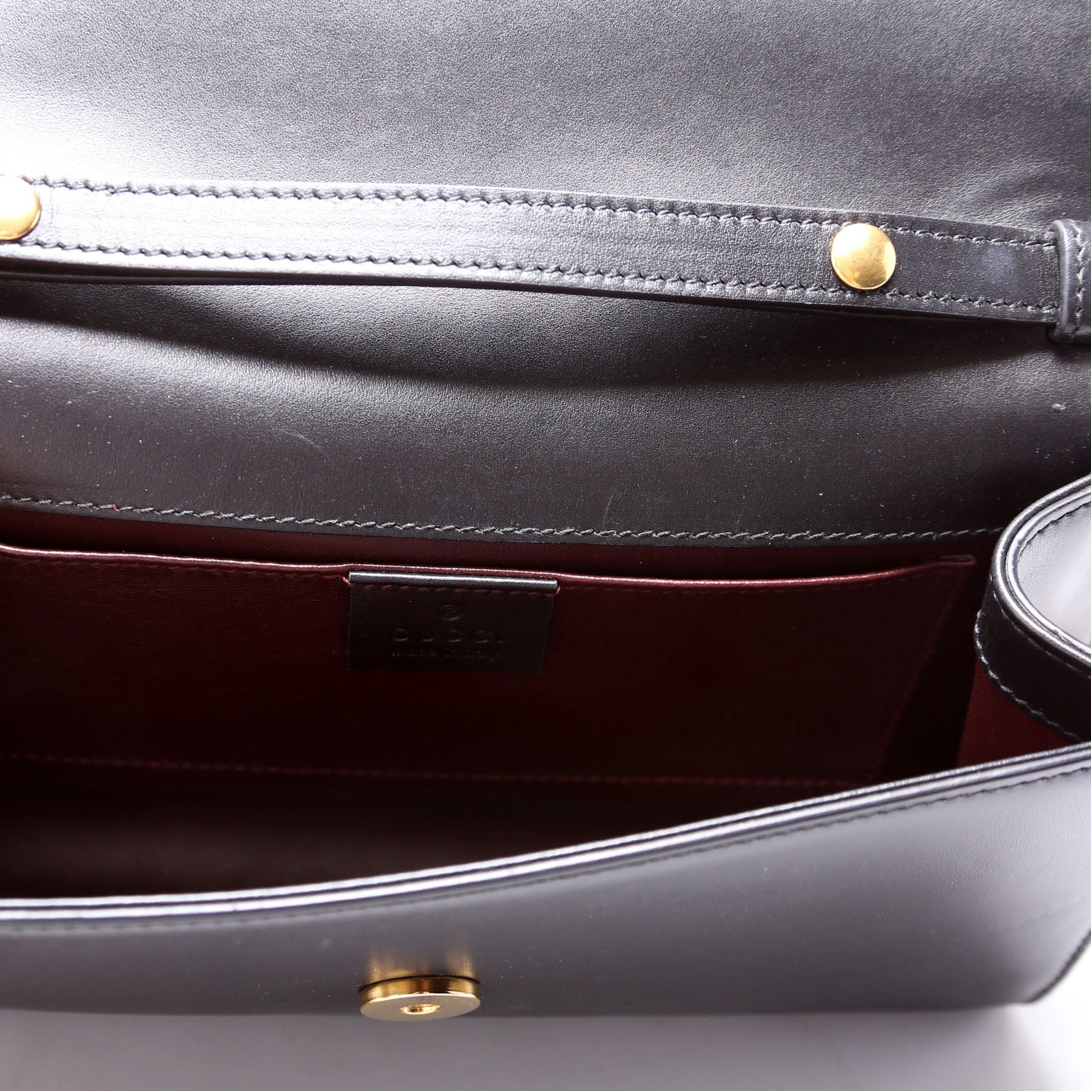 572375 Zumi Calfskin Mini Shoulder Bag Black - Image 6