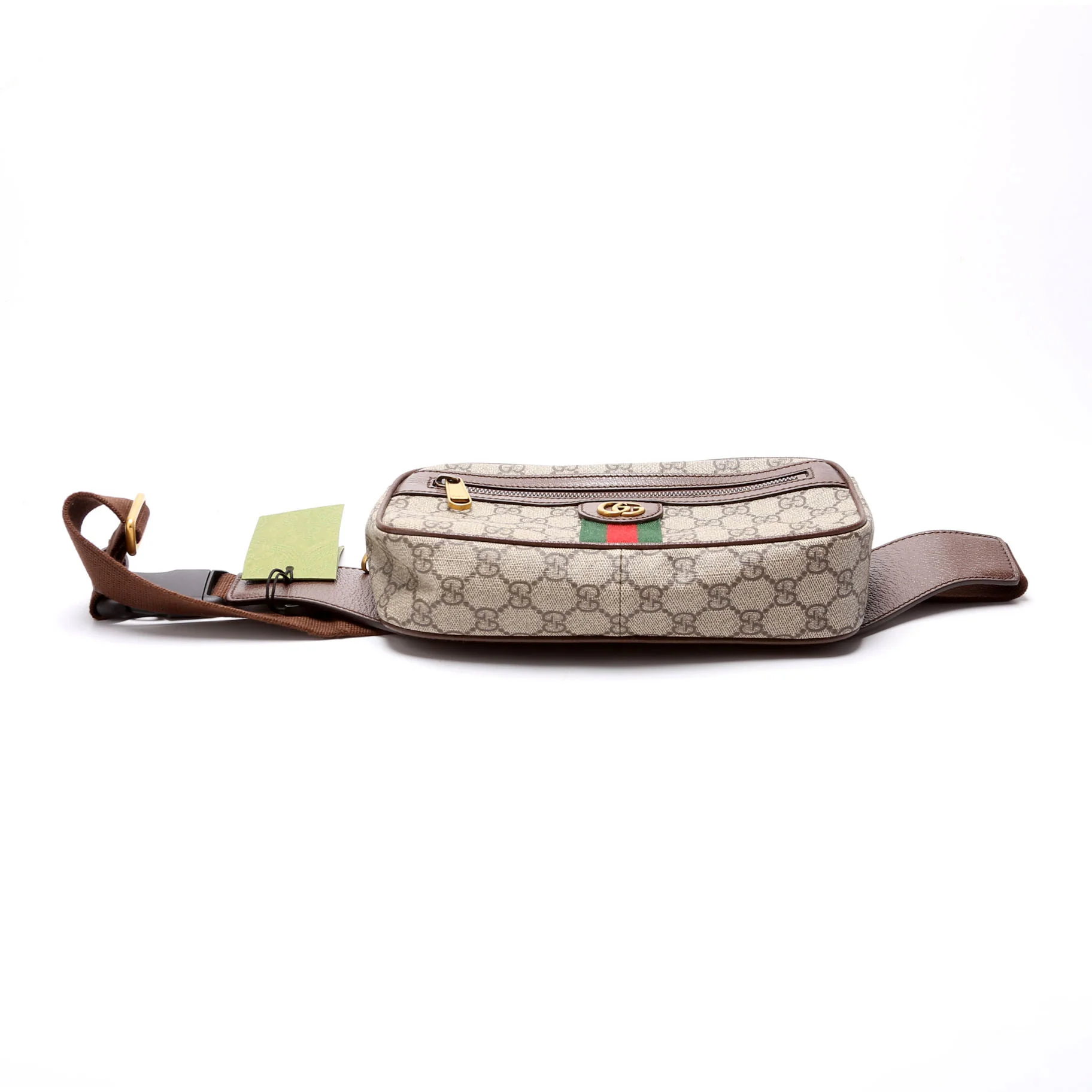574796 Ophidia GG Belt Bag Brown - Image 3