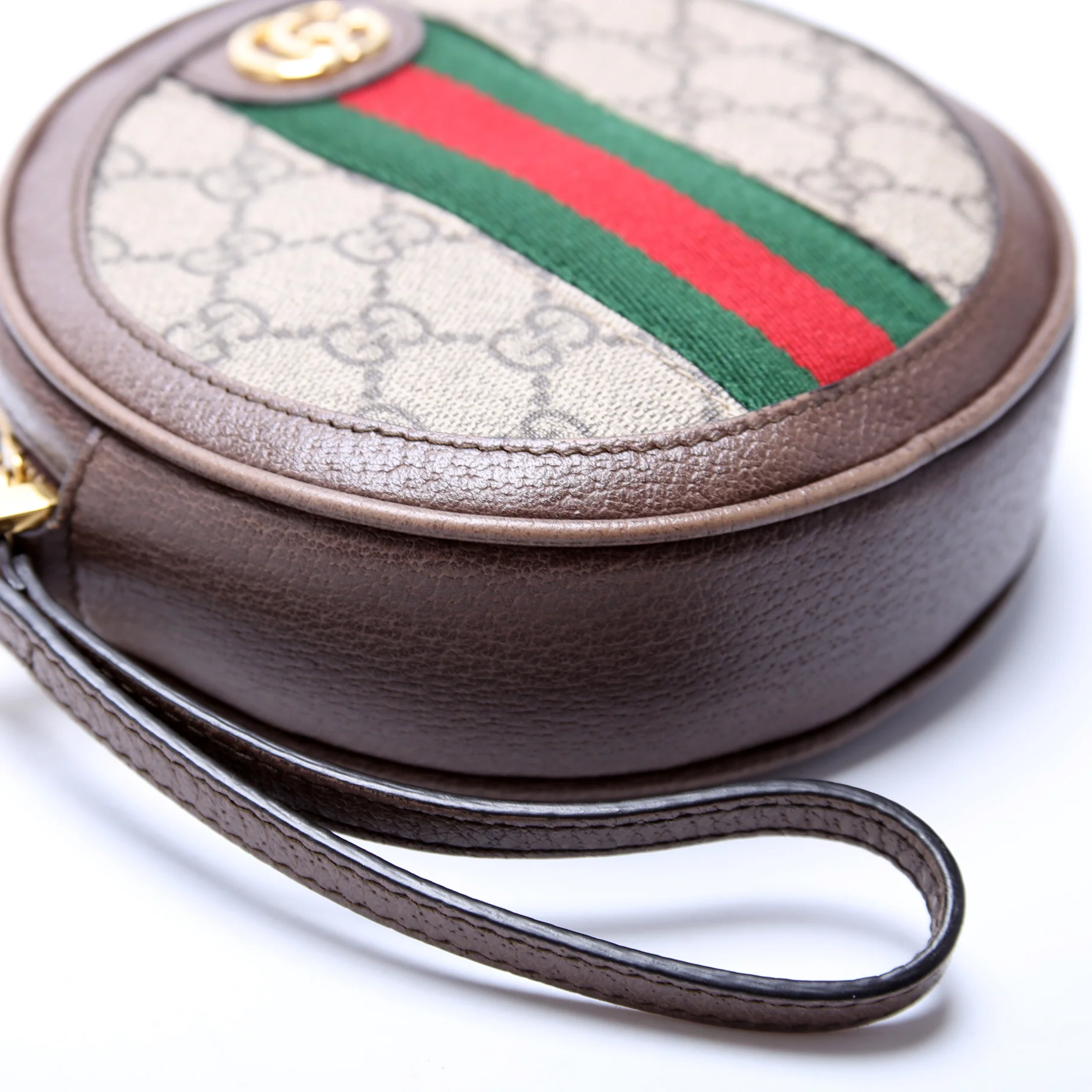 574841 GG Supreme Ophidia Round Wristlet - Image 5