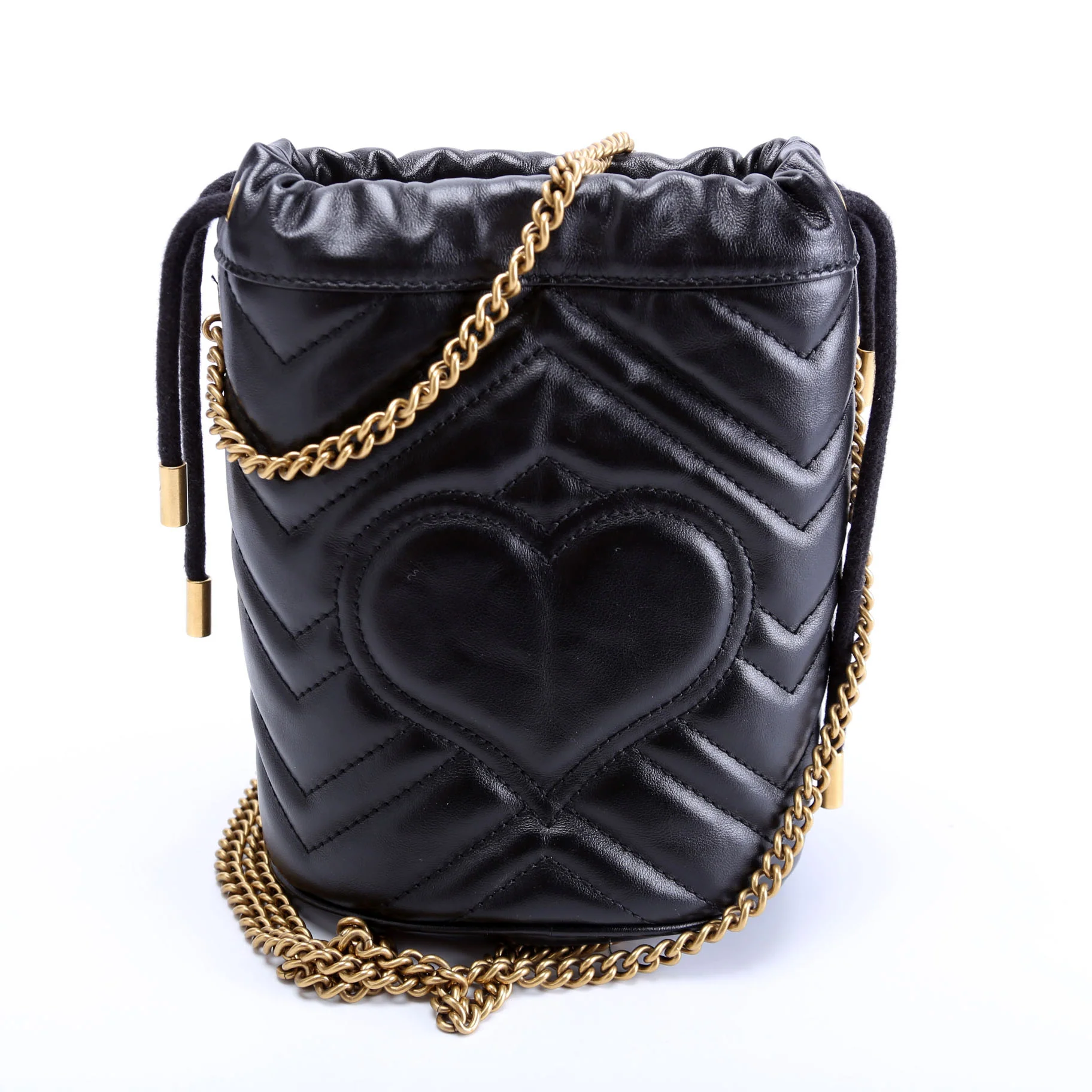 575163 Marmont Mini Bucket Black - Image 3