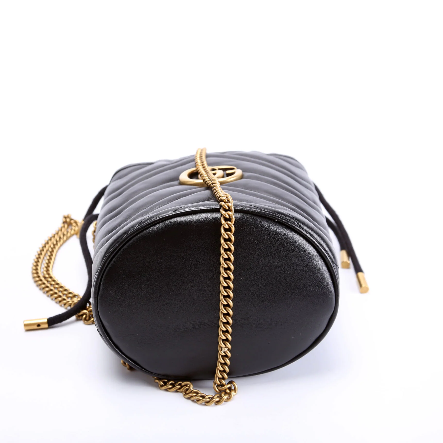 575163 Marmont Mini Bucket Black - Image 4