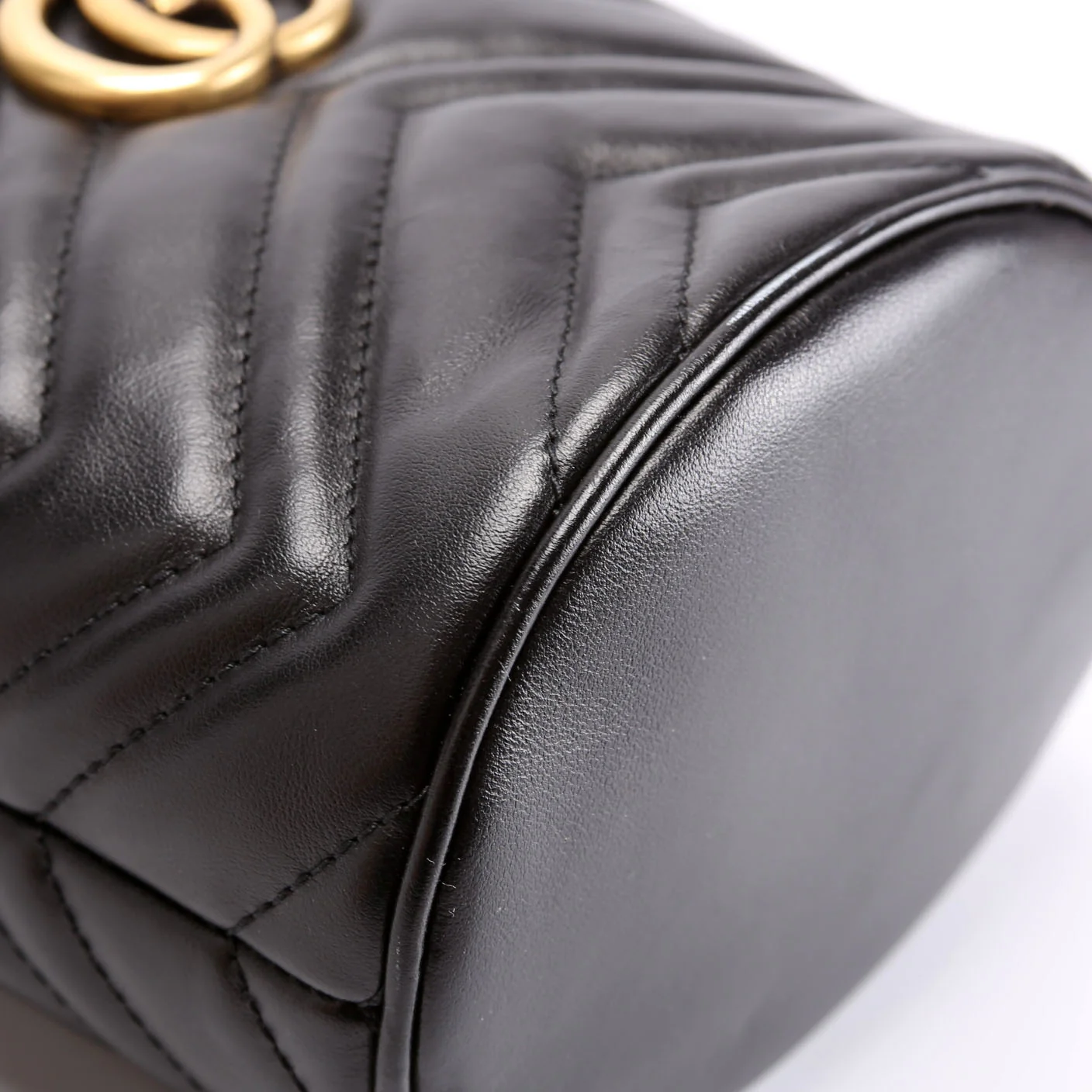 575163 Marmont Mini Bucket Black - Image 5