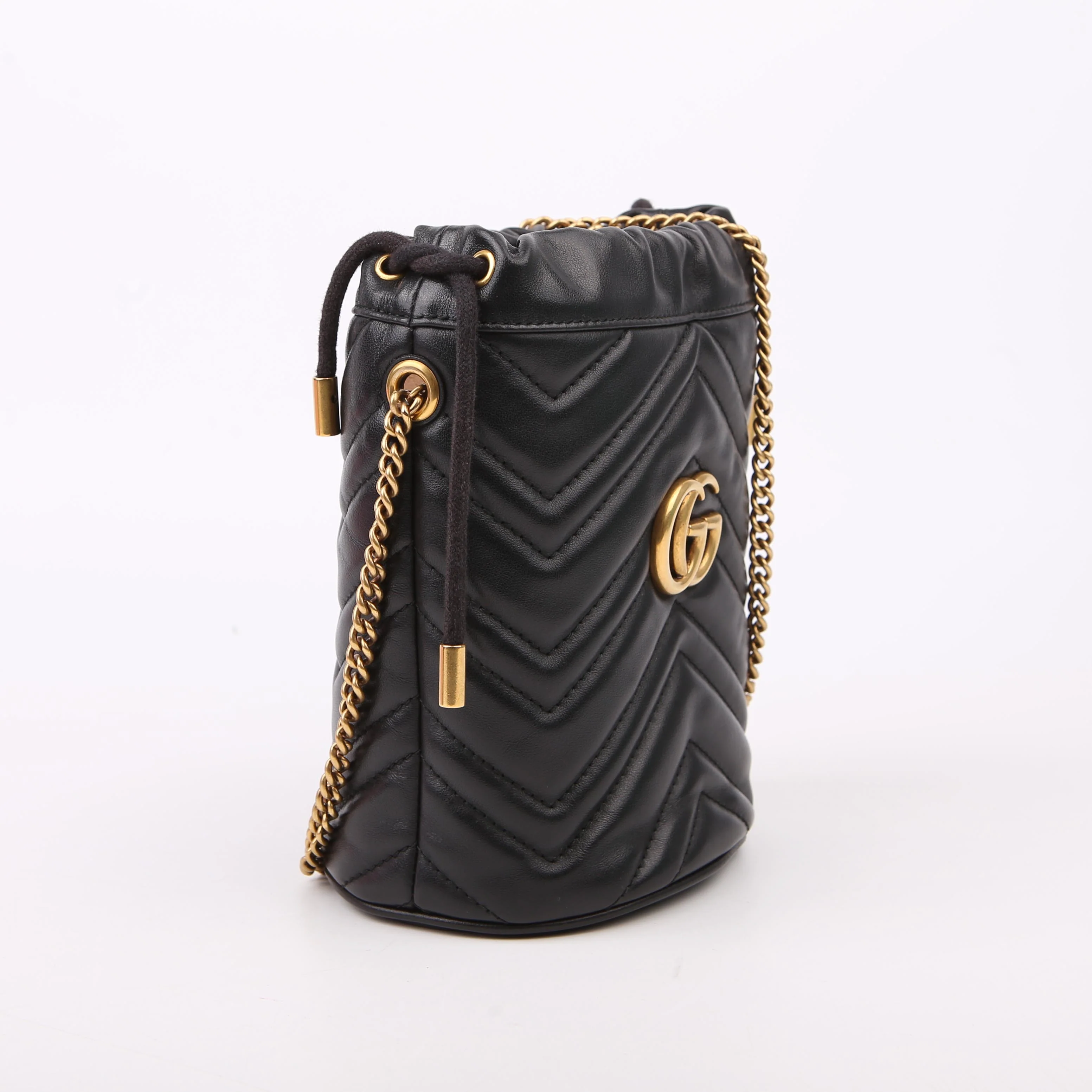 575163 Marmont Mini Bucket Black - Image 2
