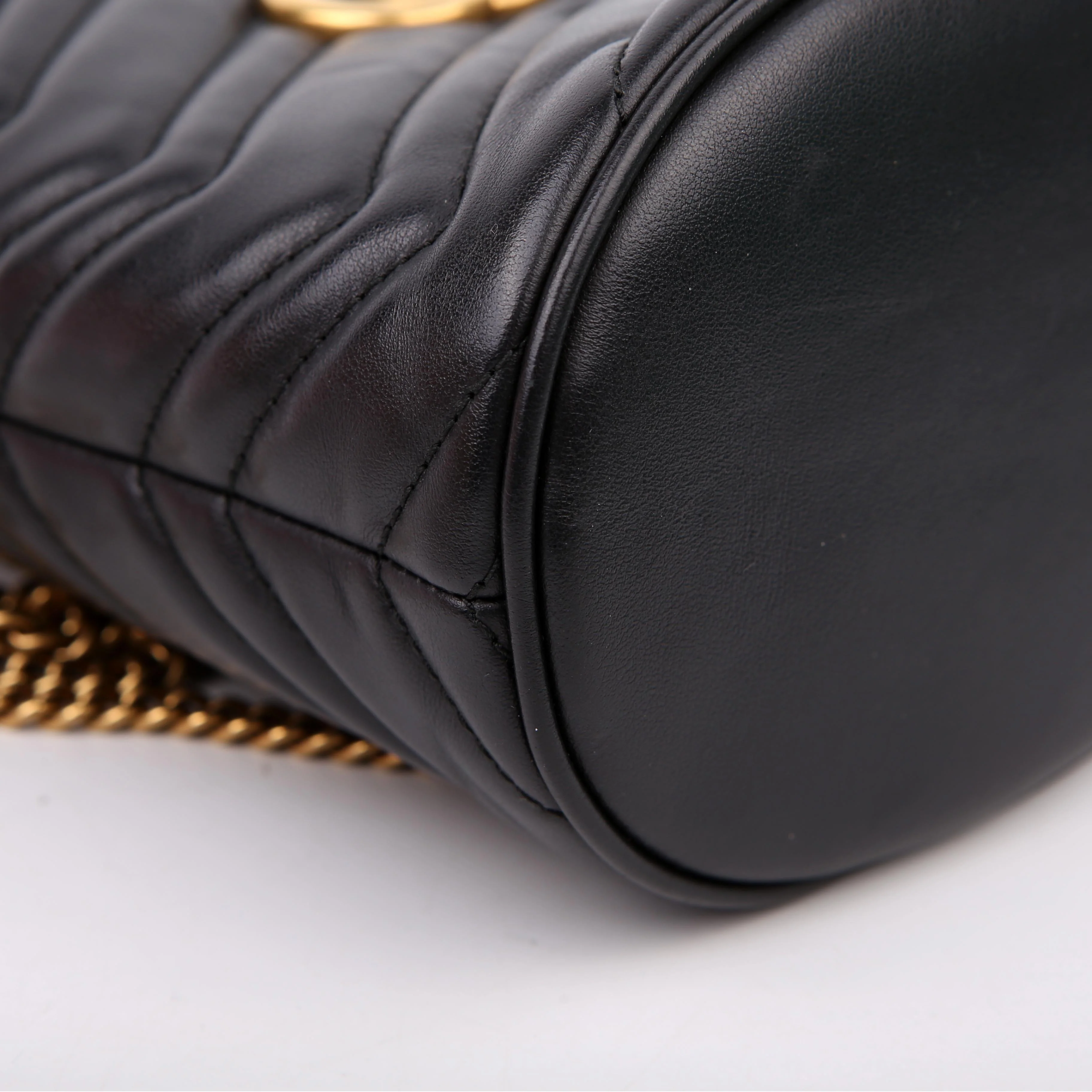 575163 Marmont Mini Bucket Black - Image 5