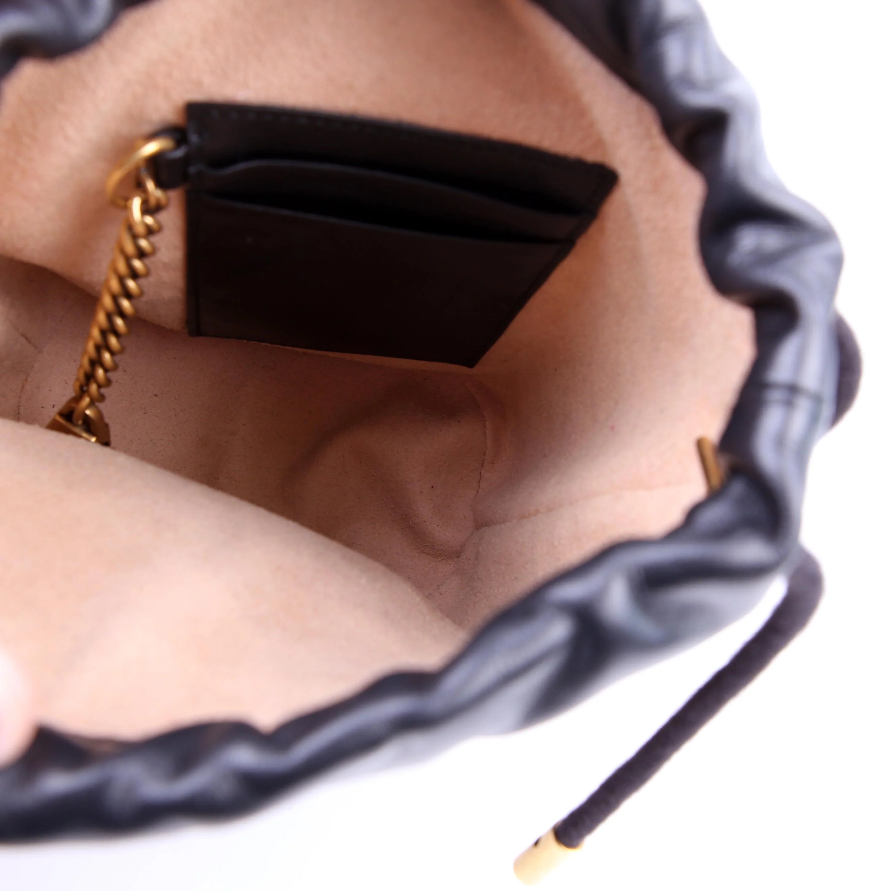 575163 Marmont Mini Bucket Black - Image 9