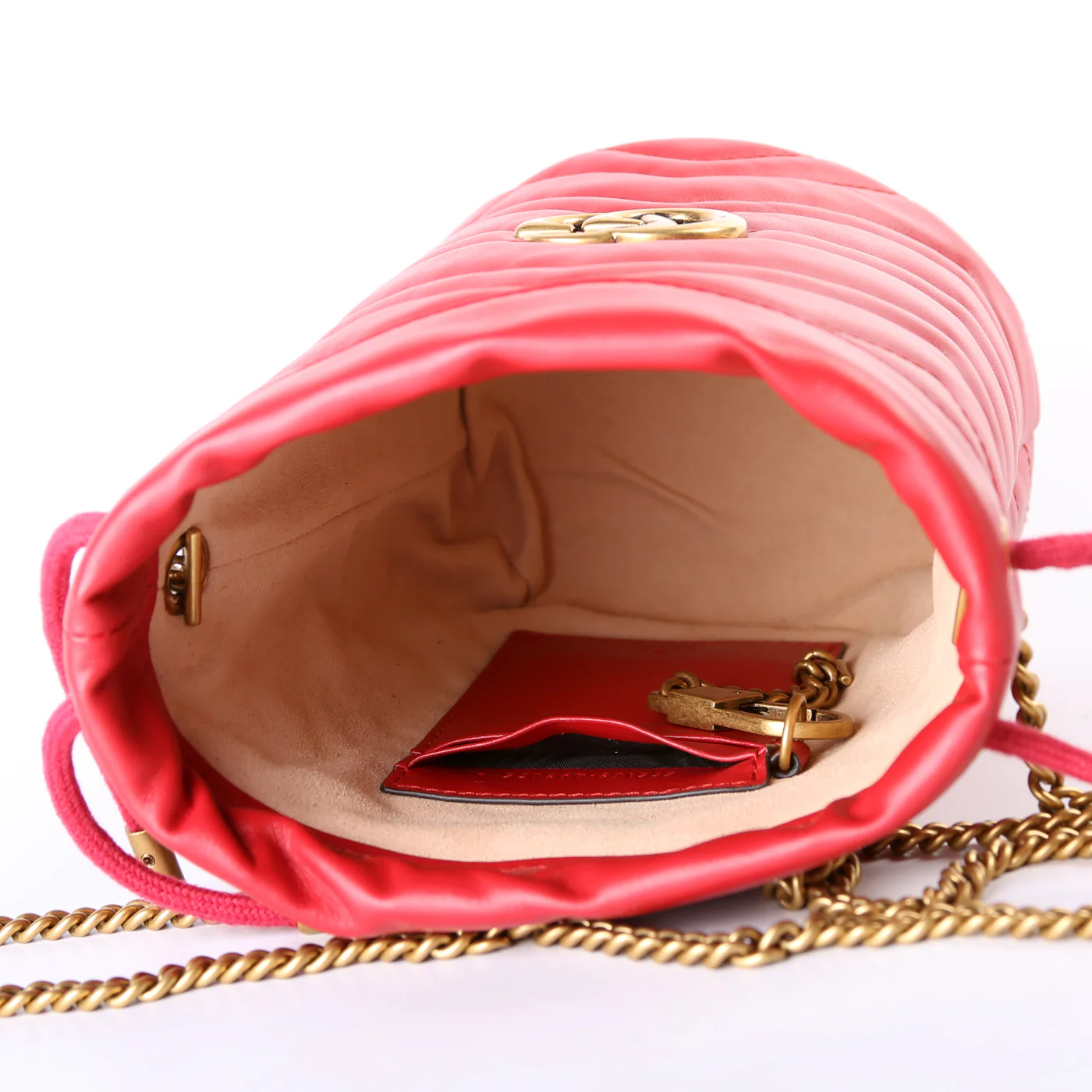 575163 Marmont Mini Bucket Red - Image 10