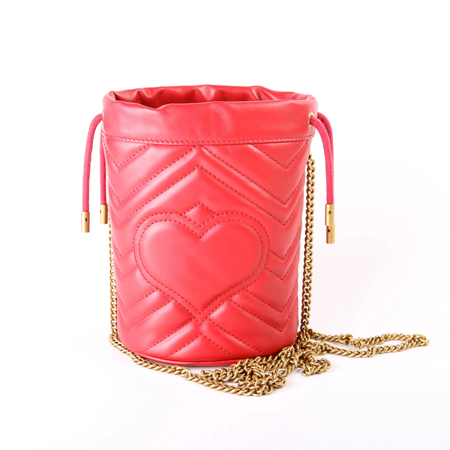 575163 Marmont Mini Bucket Red - Image 2