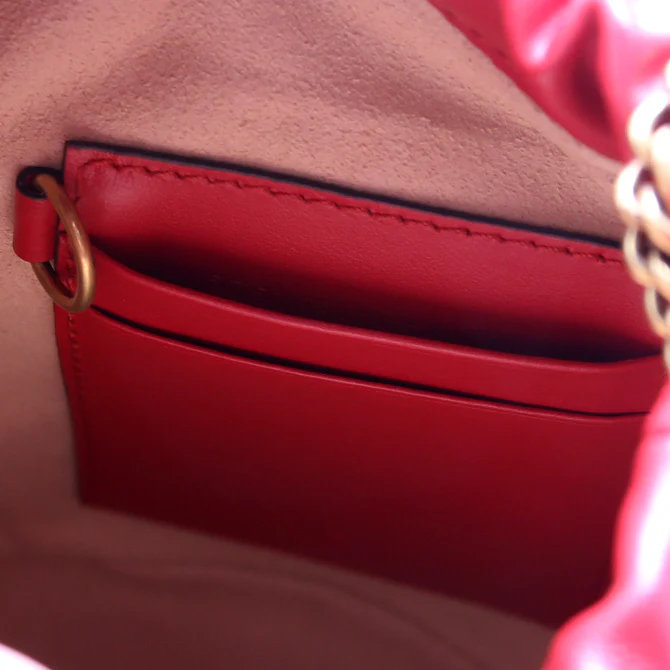 575163 Marmont Mini Bucket Red - Image 7