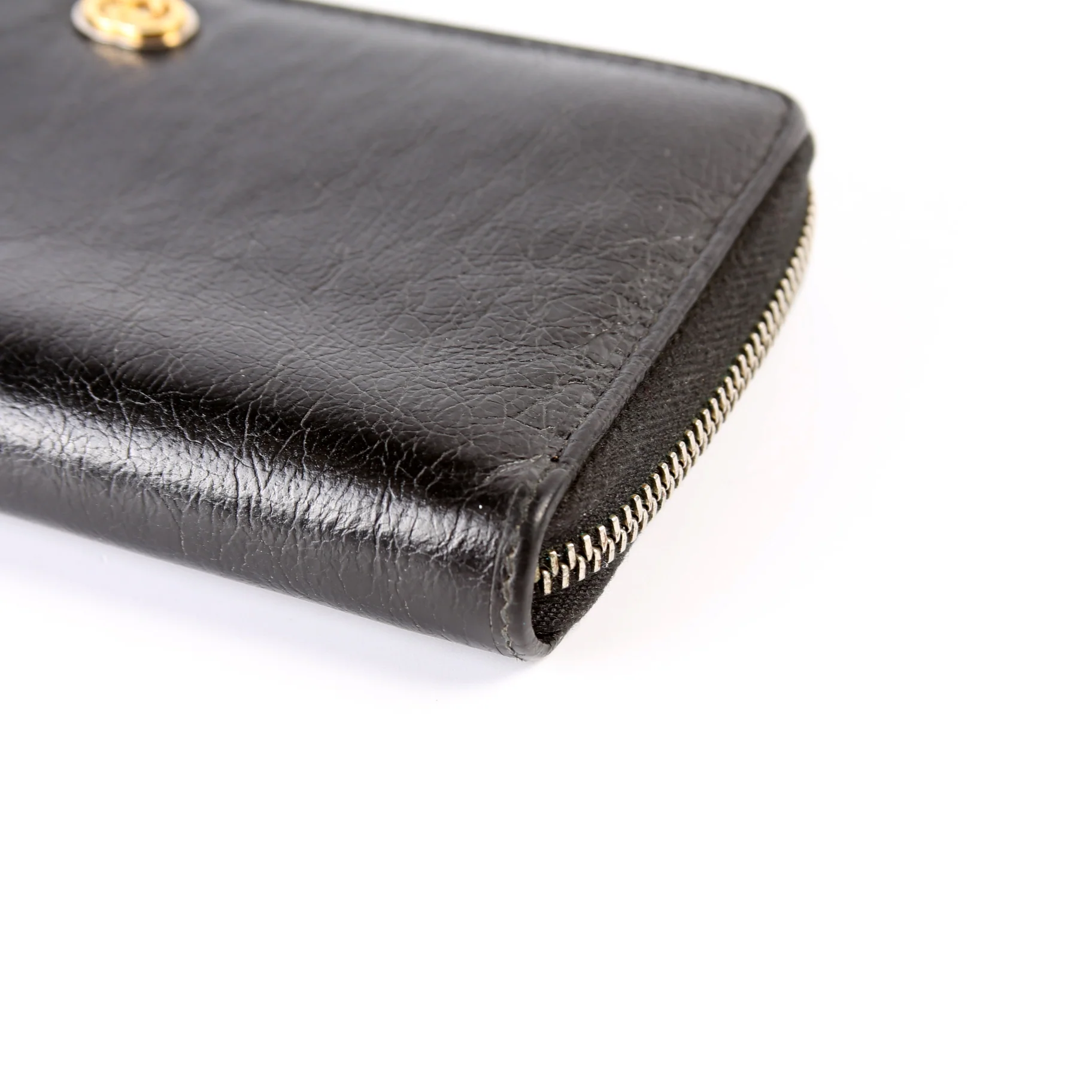 575988 Zip Around Wallet Aged Calfskin - Image 7