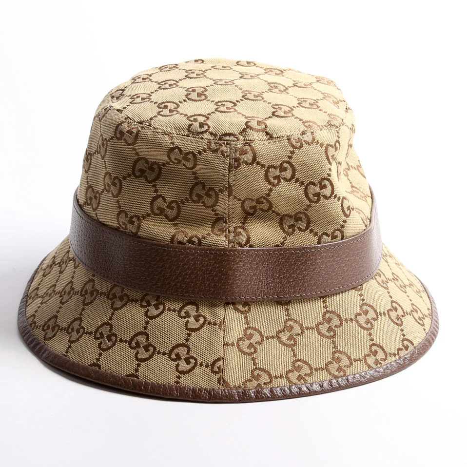 576587 Marmont GG Canvas Bucket Hat Size Small 57cm - Image 2