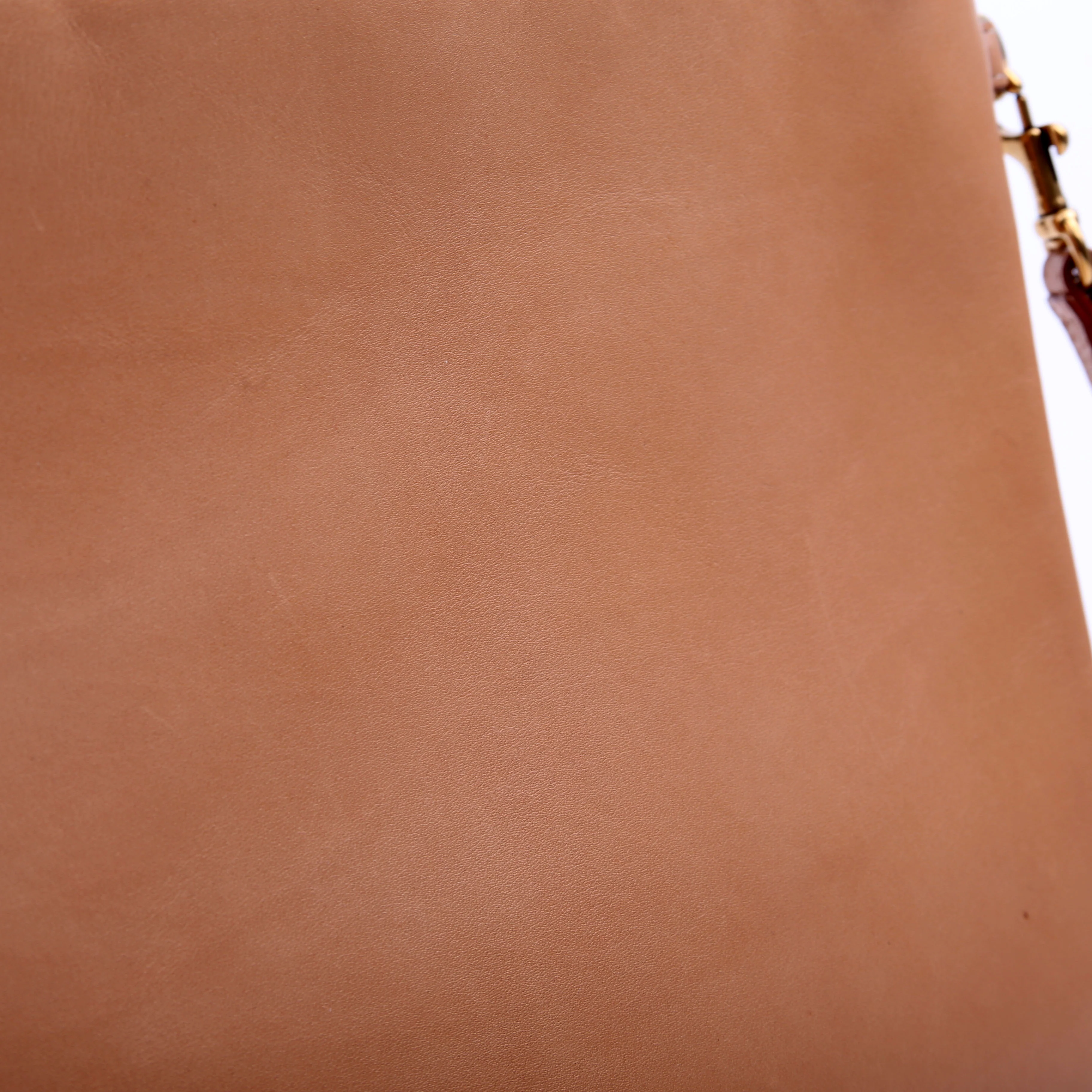 581369 Rive Gauche Calfskin Pouch Tan - Image 10