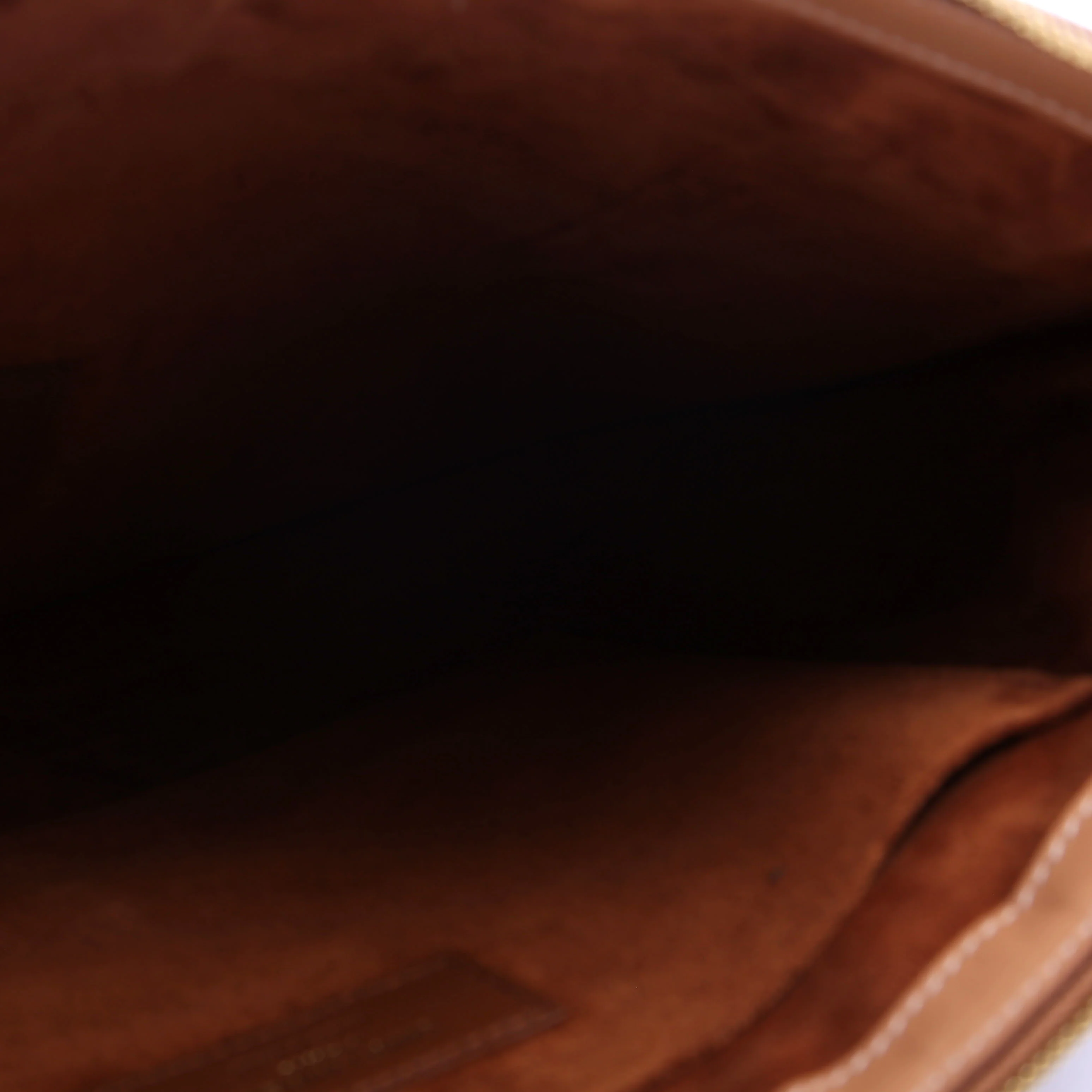 581369 Rive Gauche Calfskin Pouch Tan - Image 14