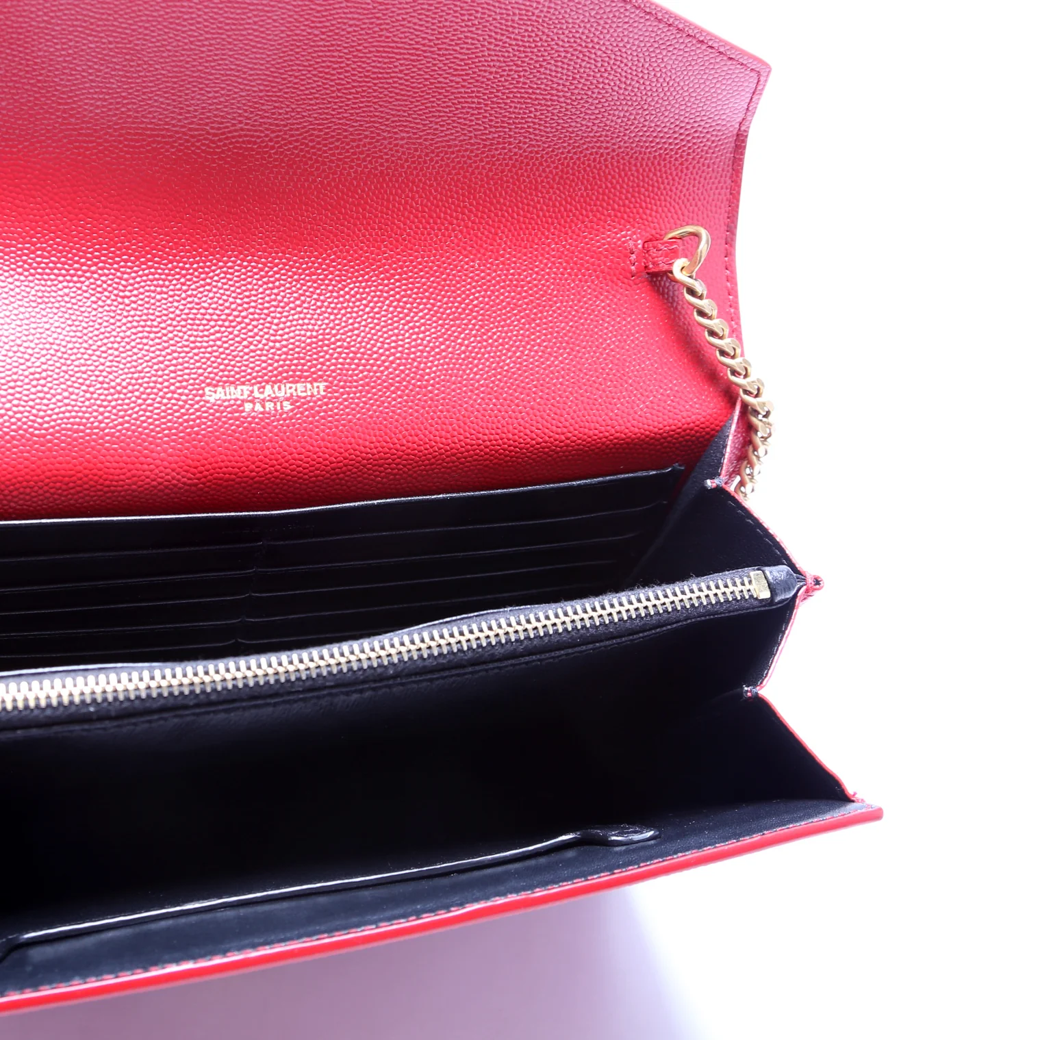 582334 Cassandra Chain Crossbody Red - Image 7