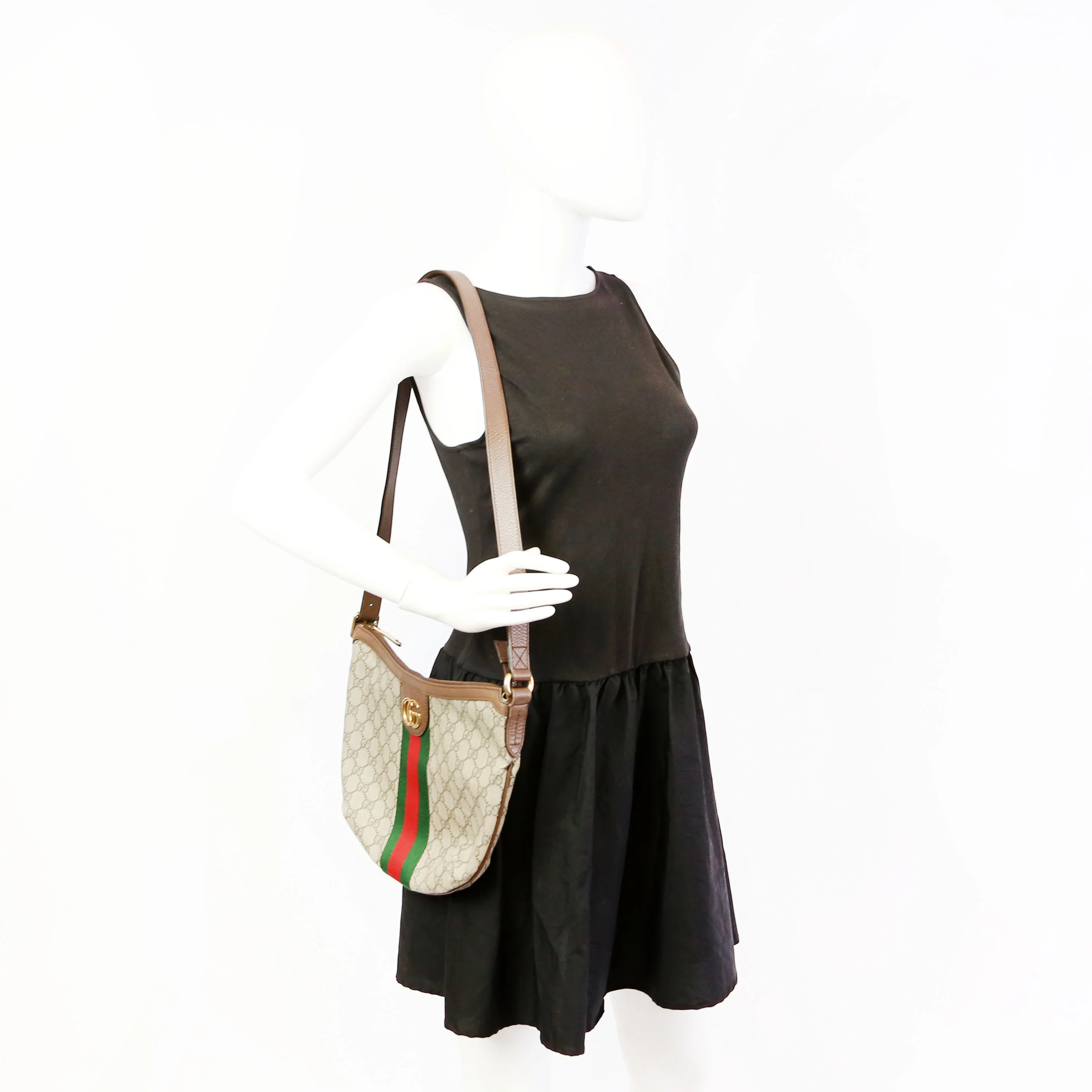 598125 Ophidia GG Supreme Small Shoulder Bag - Image 13