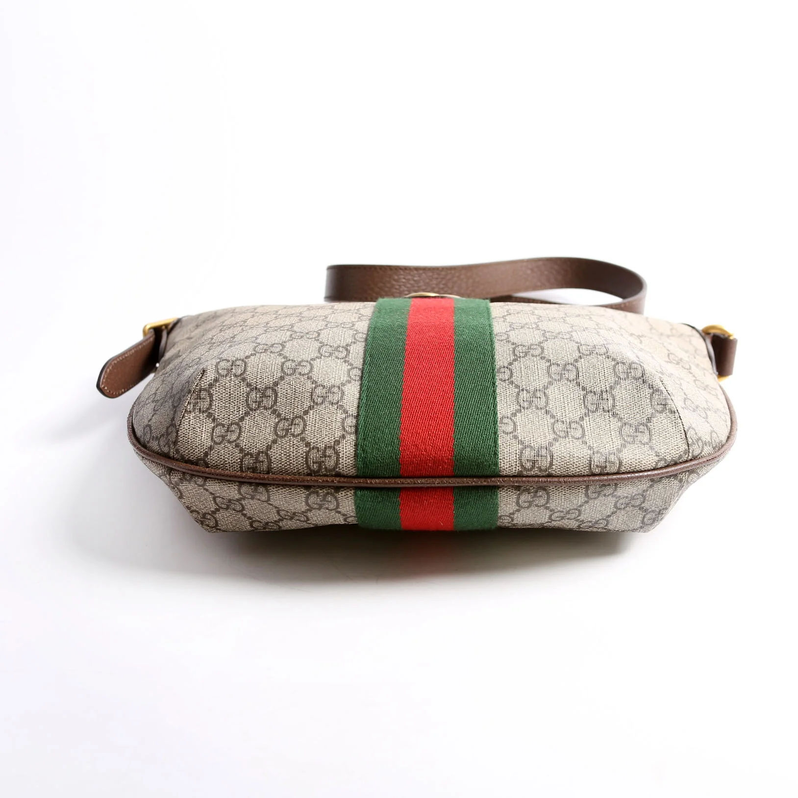 598125 Ophidia GG Supreme Small Shoulder Bag Brown - Image 5