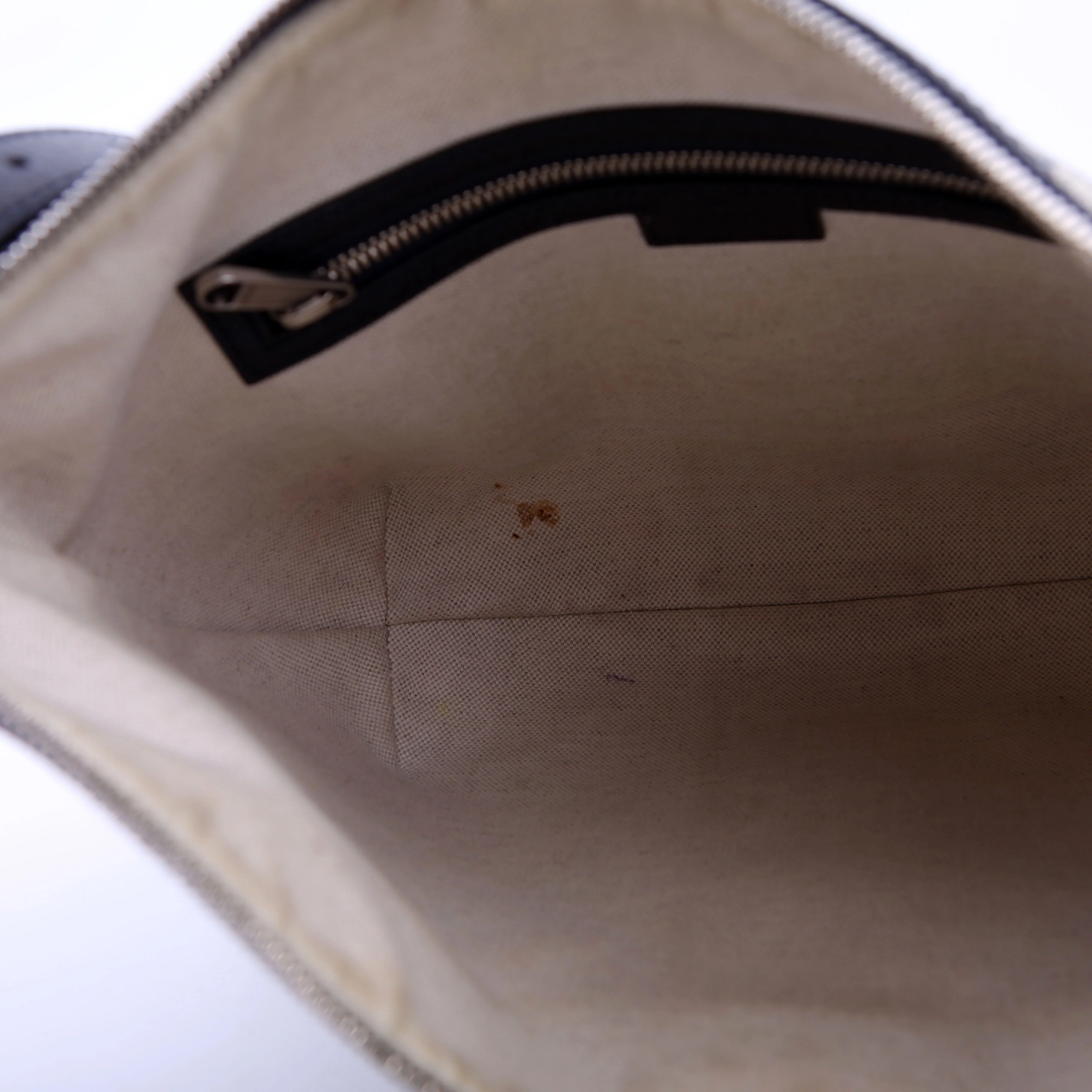 598125 Ophidia GG Supreme Small Shoulder Bag Navy - Image 10