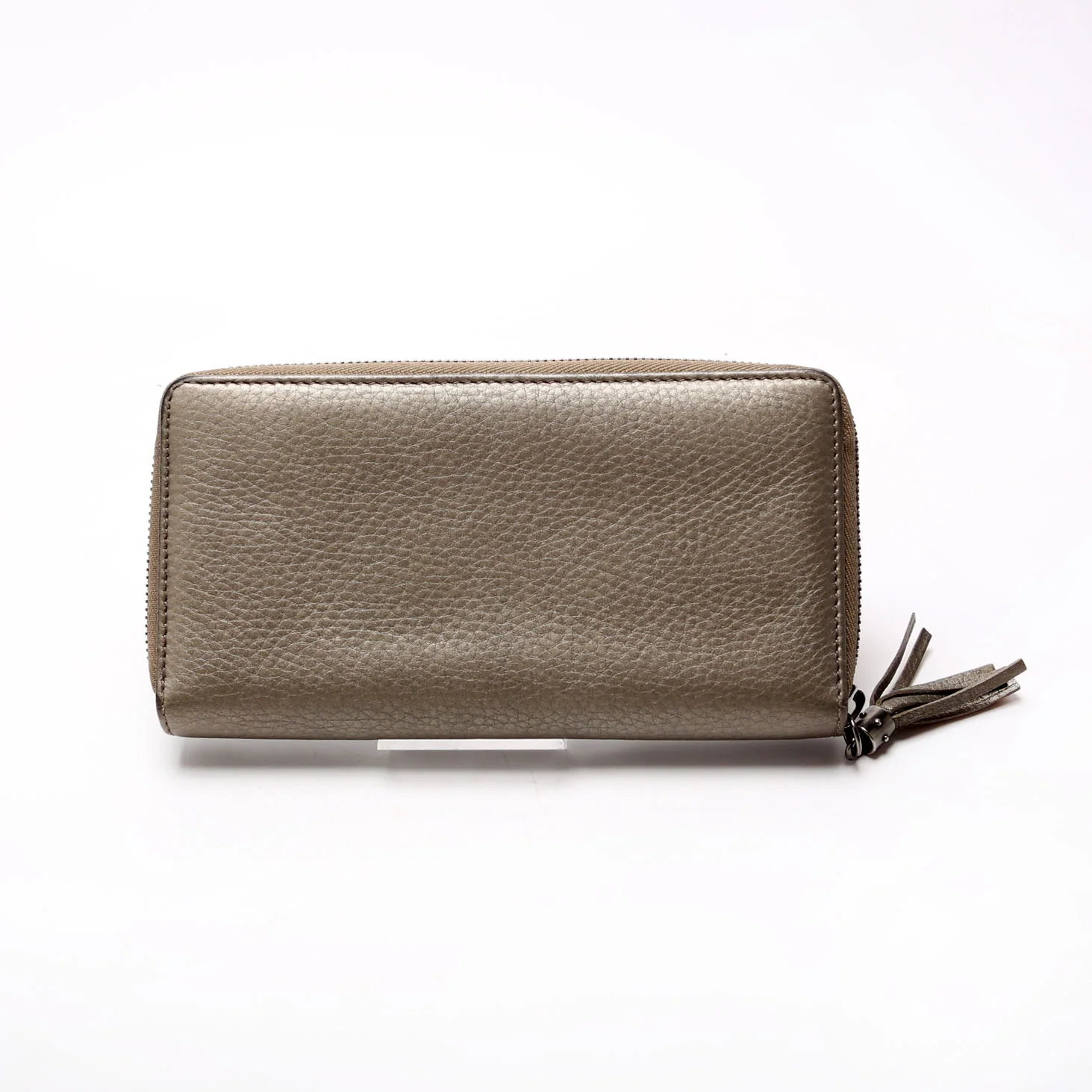 598187 Soho Zip Around Wallet Gold - Image 7