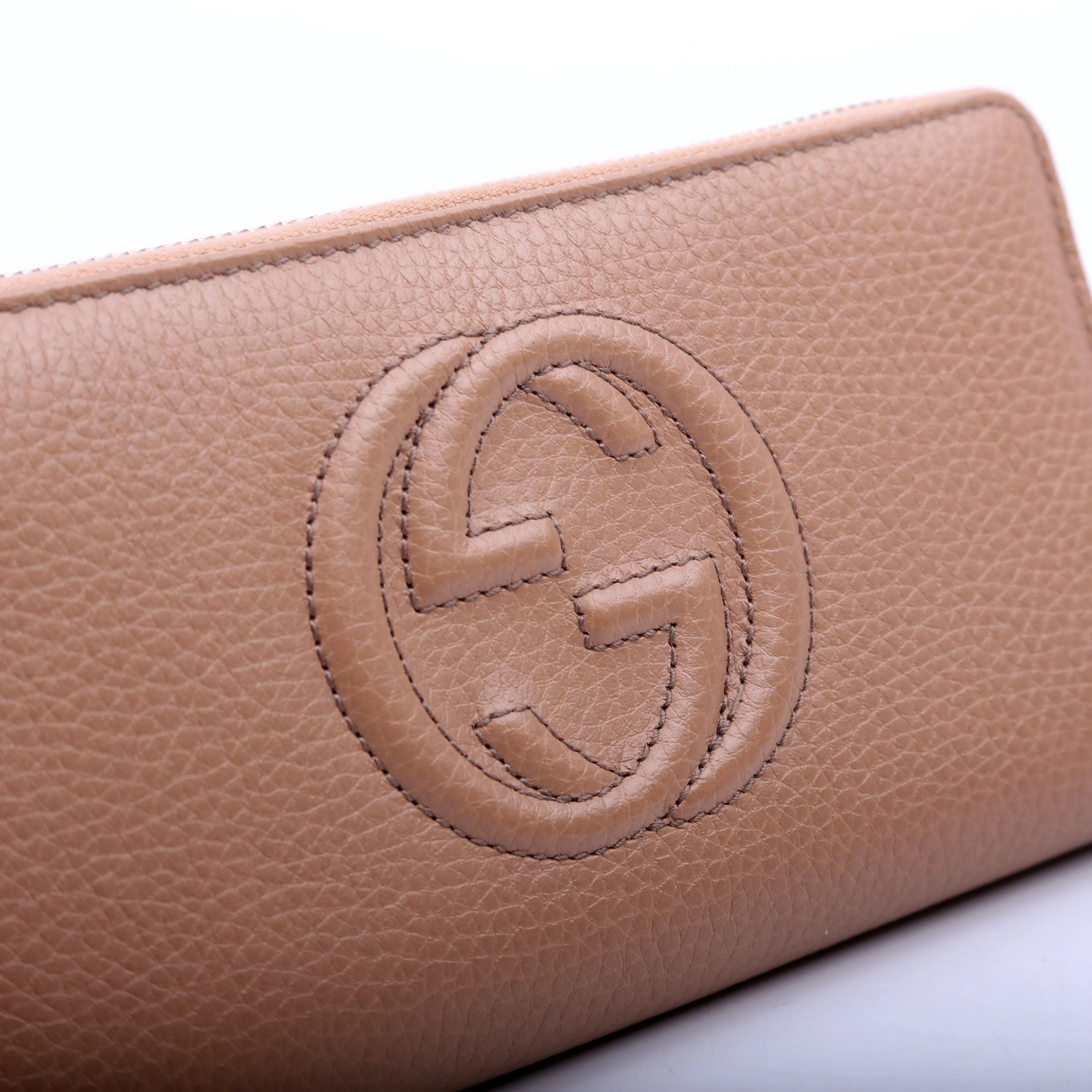 598187 Soho Zip Around Wallet Tan - Image 10
