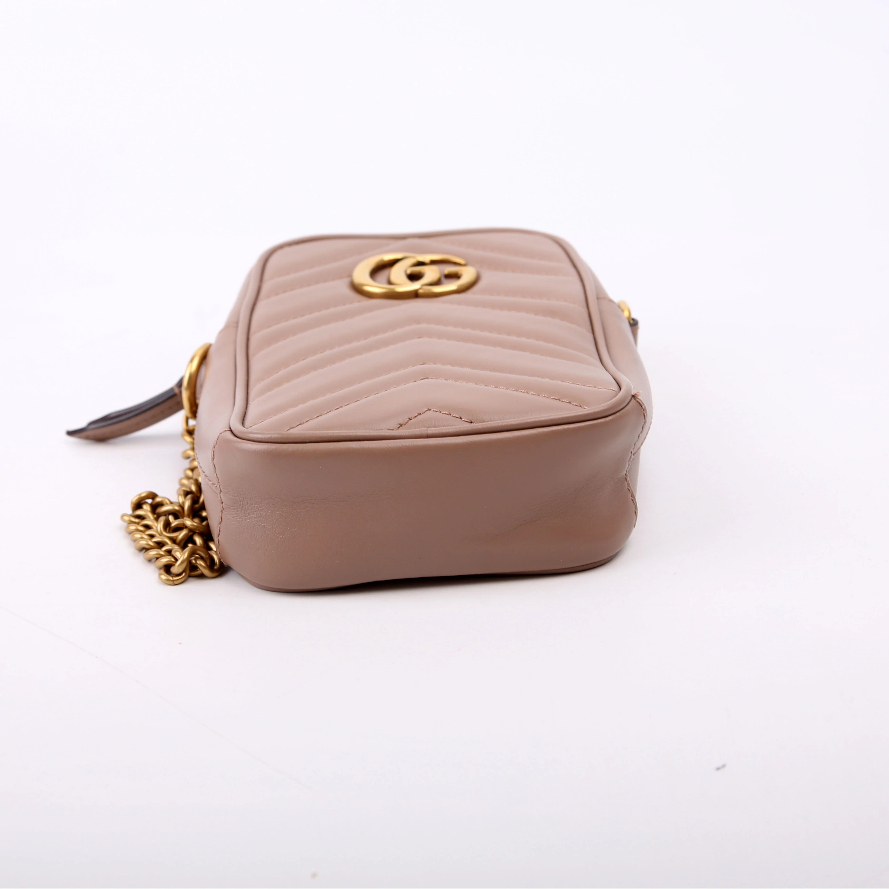 598597 GG Marmont Mini Bag Nude - Image 4