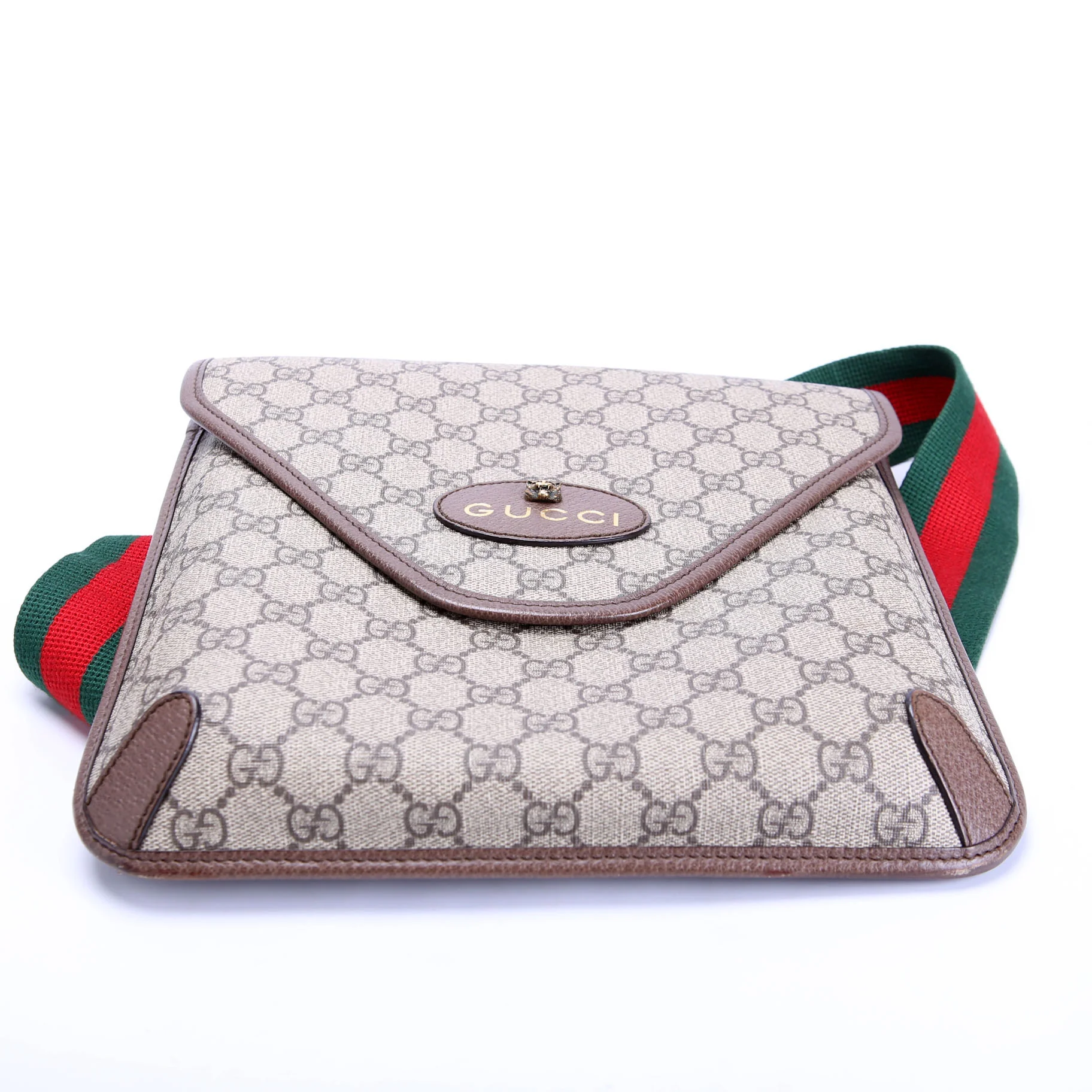 598604 GG Supreme Neo Vintage Messenger Brown - Image 4