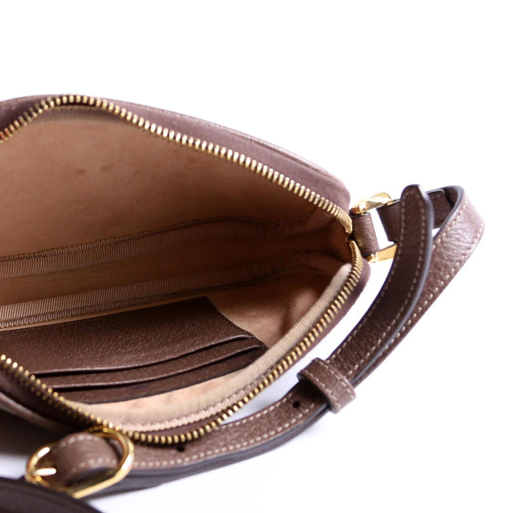 598664 GG Supreme Ophidia Mini Bag Brown - Image 12